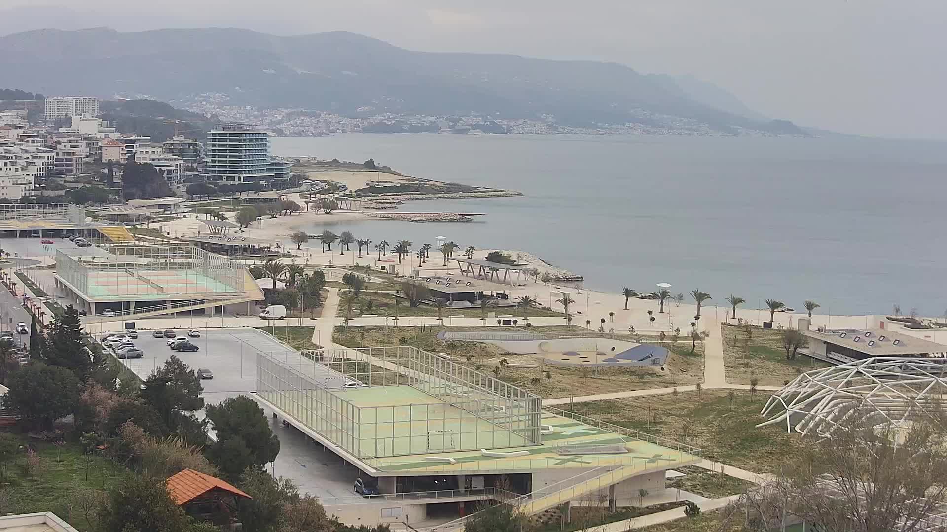 Spiaggia di Žnjan e impianti sportivi – Spalato