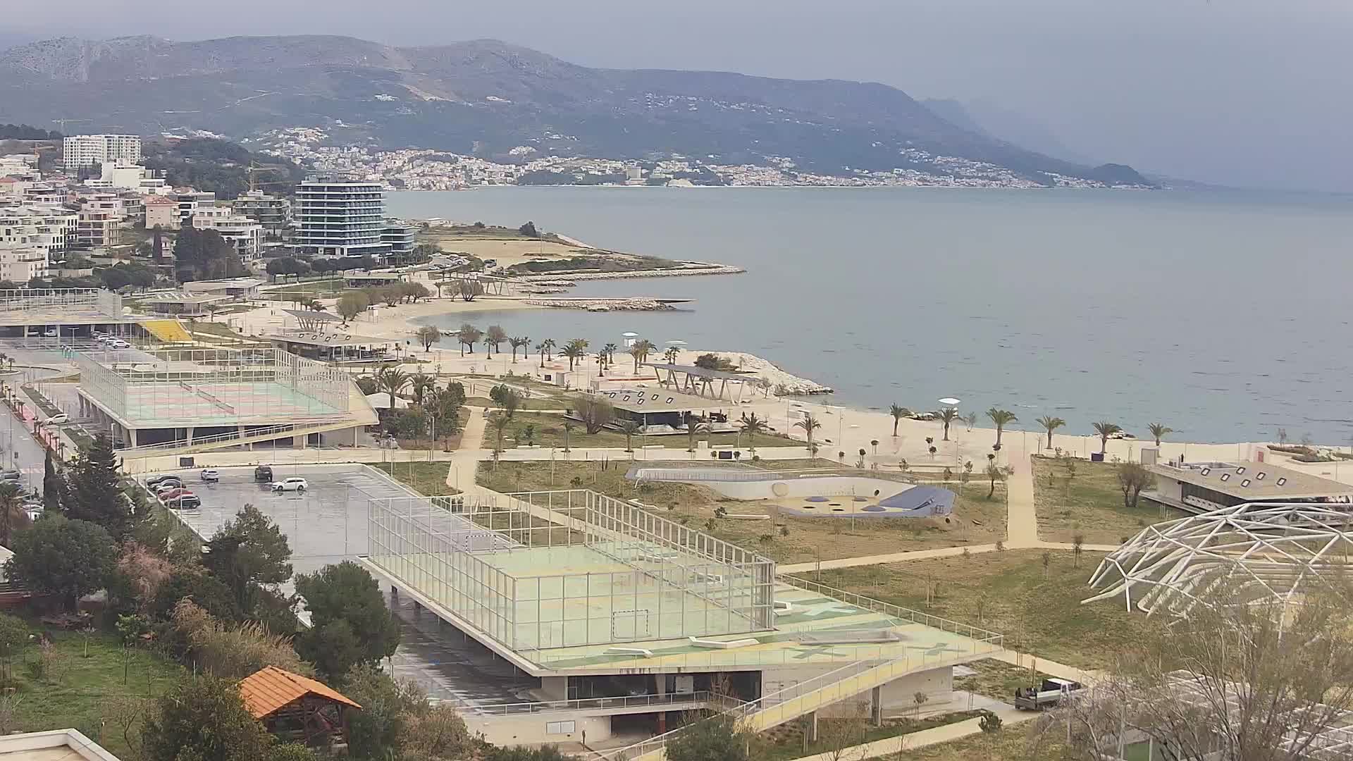 Spiaggia di Žnjan e impianti sportivi – Spalato