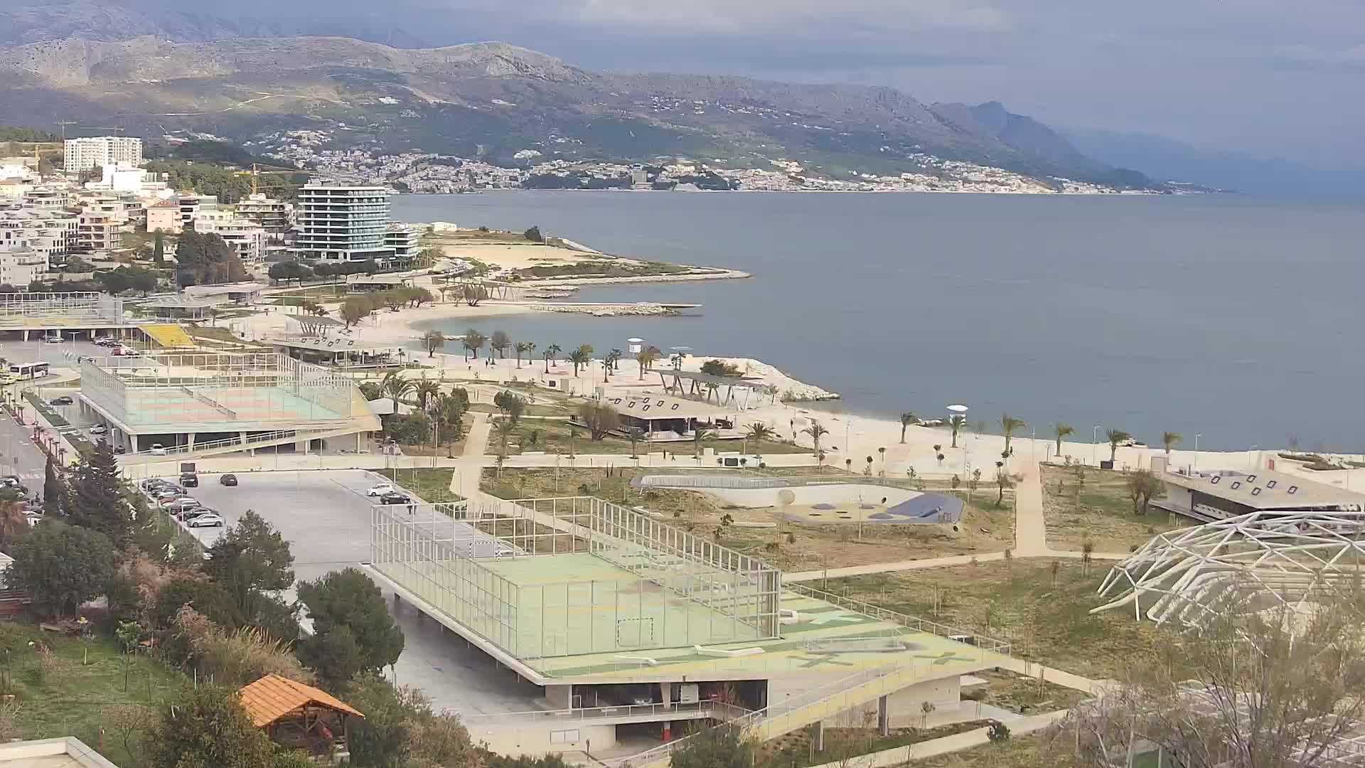 Playa Žnjan e instalaciones deportivas – Split
