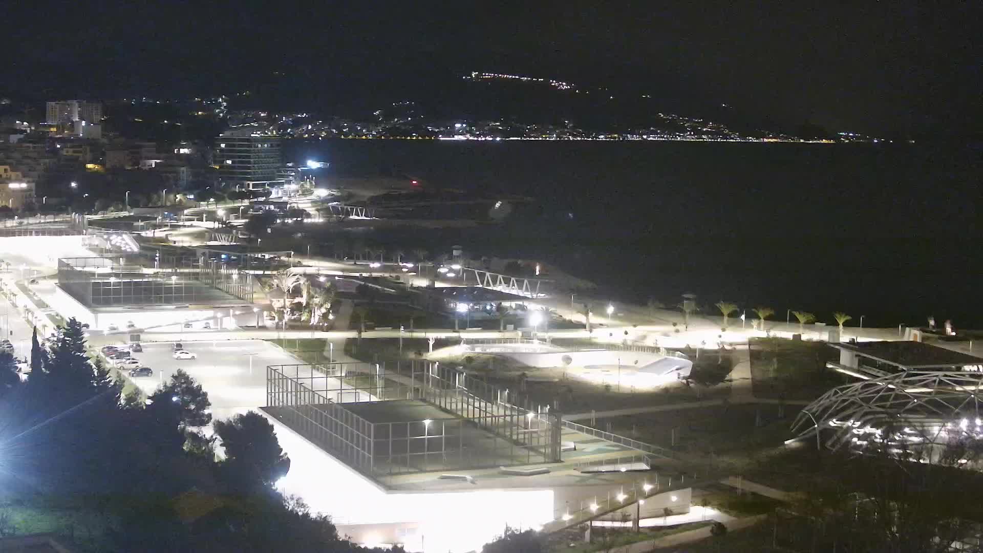 Playa Žnjan e instalaciones deportivas – Split