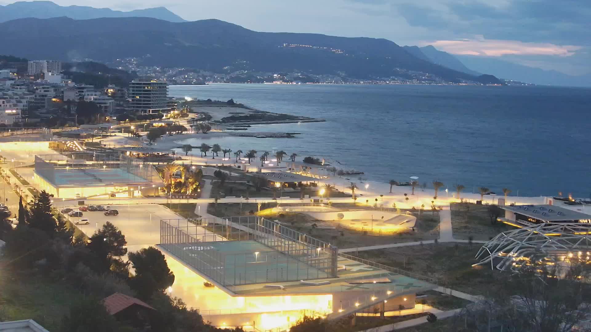 Spiaggia di Žnjan e impianti sportivi – Spalato