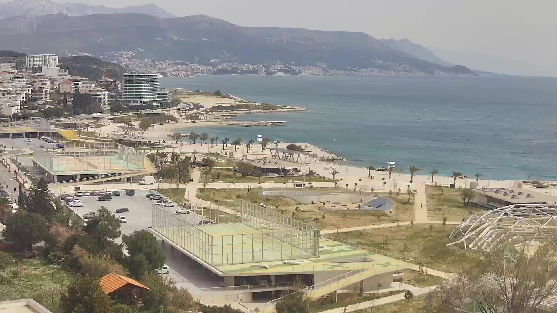 Plage Žnjan et installations sportives – Split