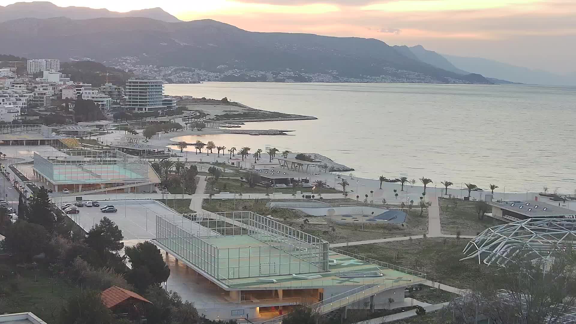 Spiaggia di Žnjan e impianti sportivi – Spalato