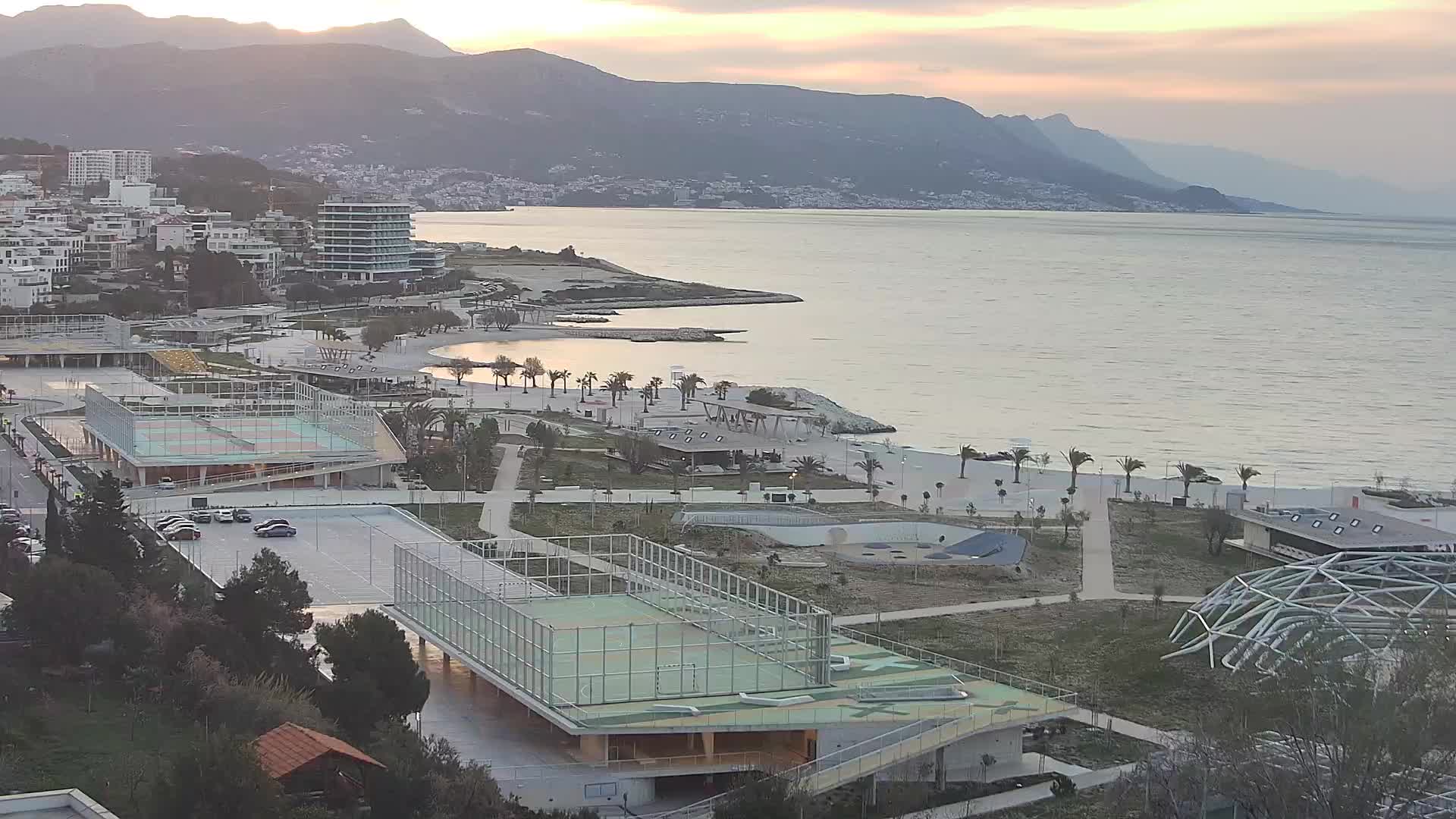 Spiaggia di Žnjan e impianti sportivi – Spalato