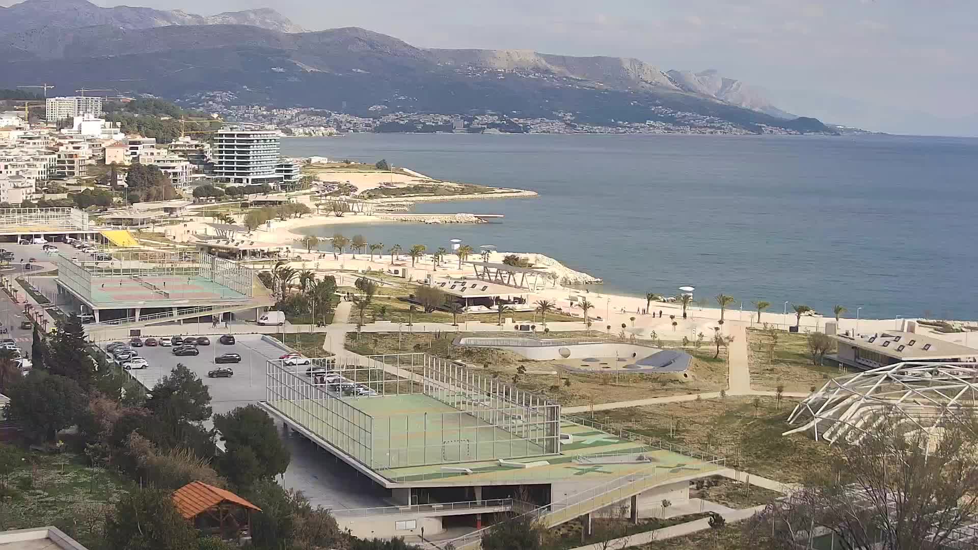 Playa Žnjan e instalaciones deportivas – Split