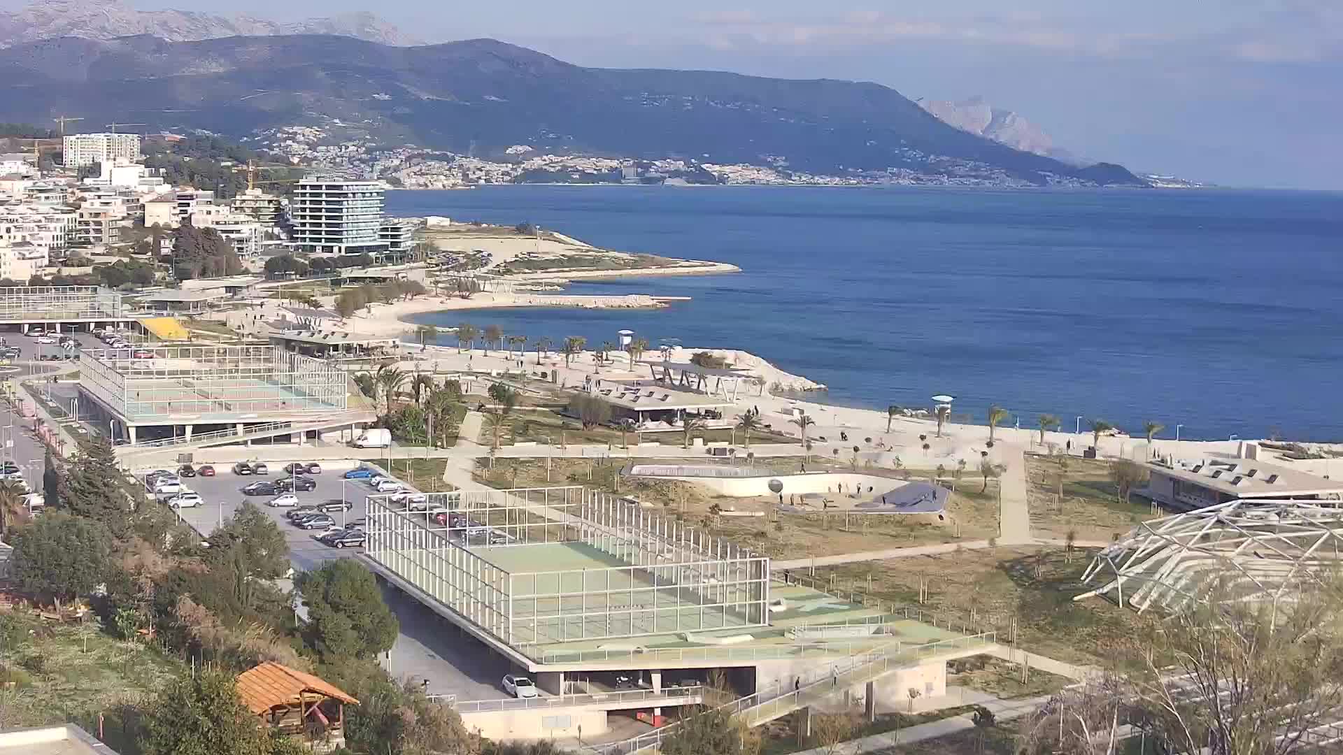 Playa Žnjan e instalaciones deportivas – Split