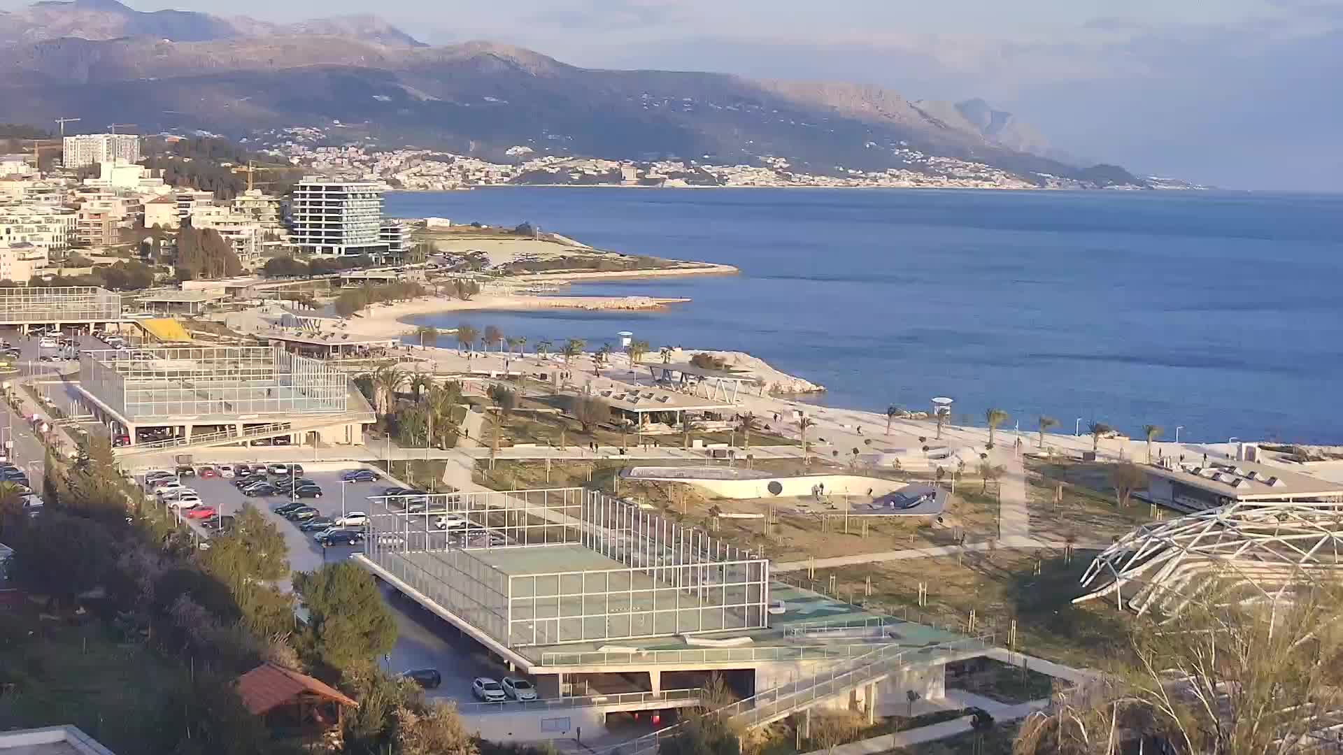 Plage Žnjan et installations sportives – Split