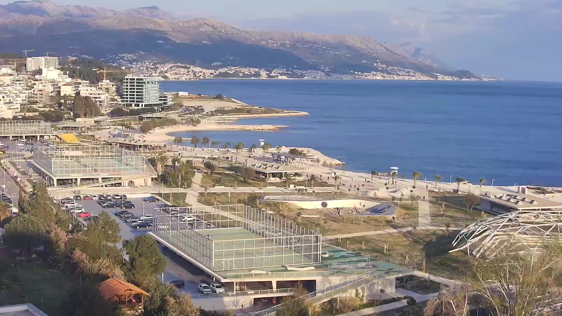 Plage Žnjan et installations sportives – Split