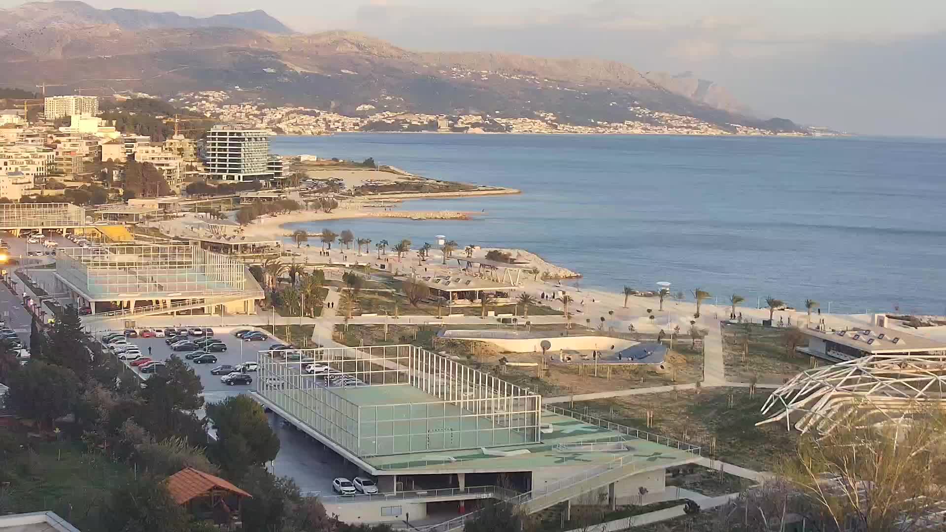 Plage Žnjan et installations sportives – Split