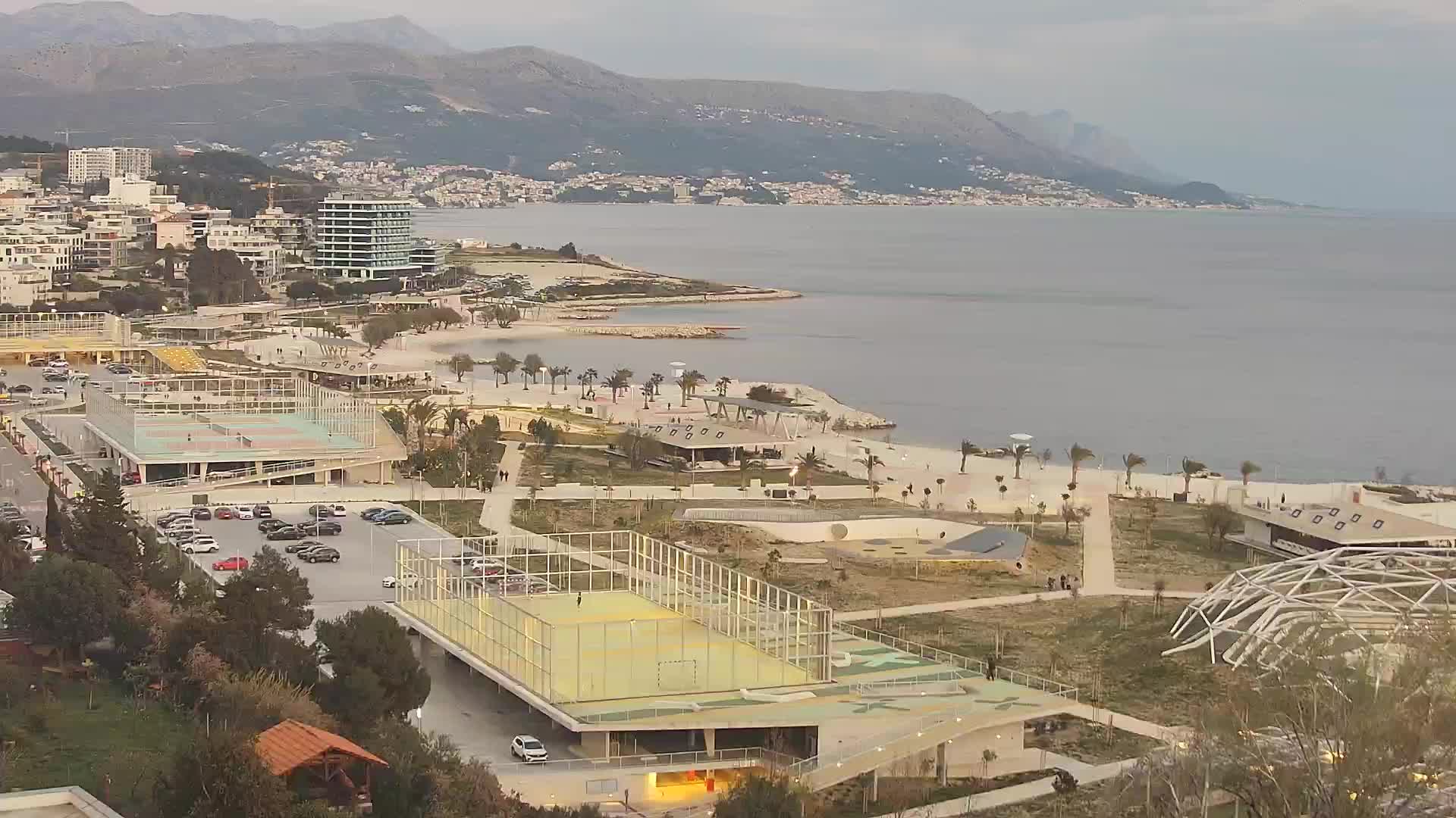 Plage Žnjan et installations sportives – Split