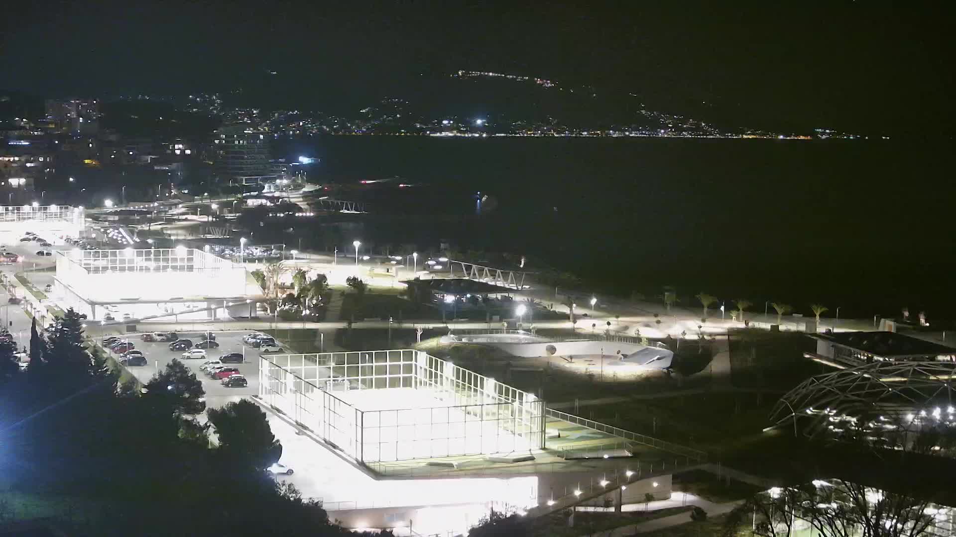 Plage Žnjan et installations sportives – Split