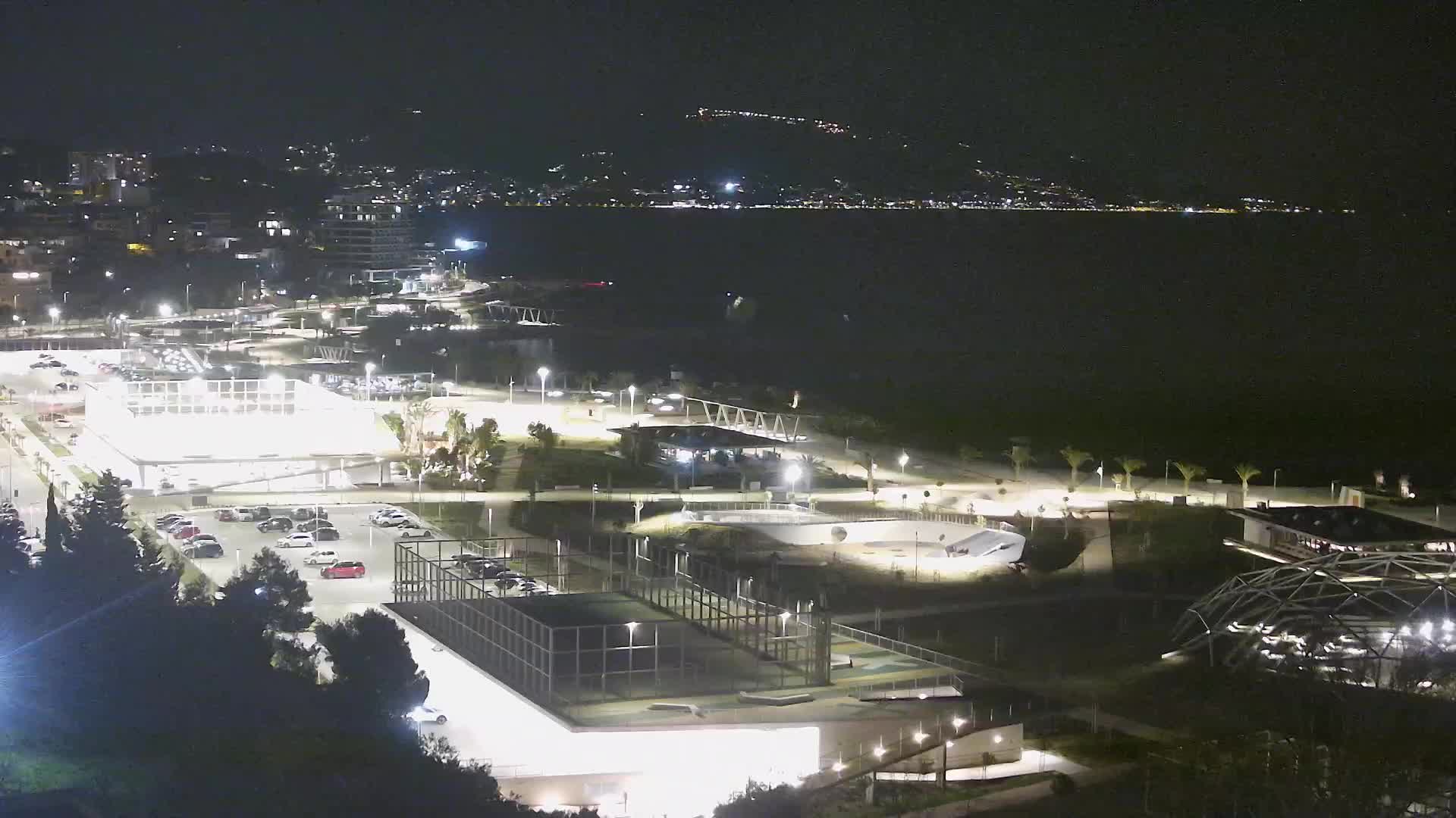 Plage Žnjan et installations sportives – Split