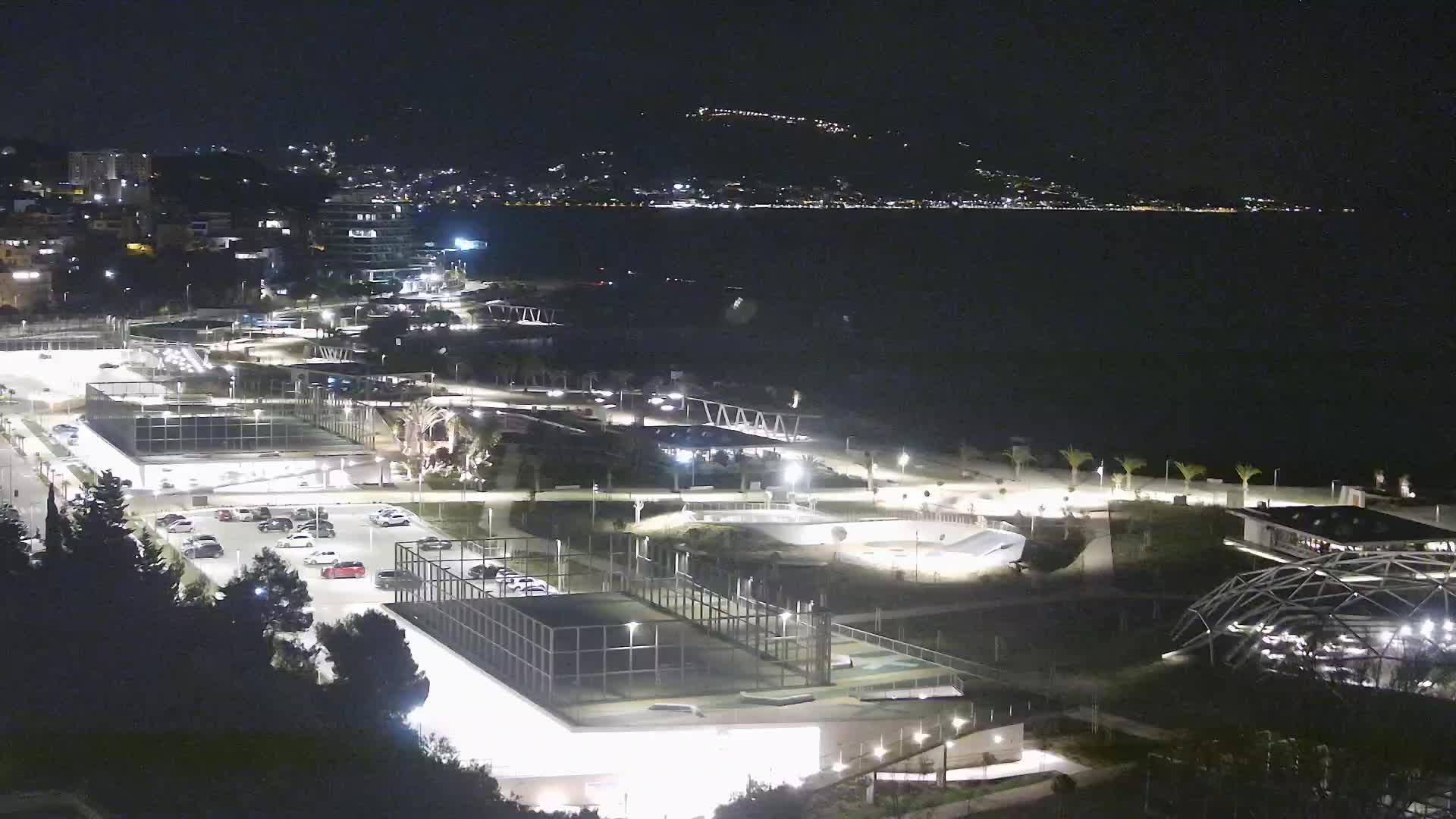 Plage Žnjan et installations sportives – Split