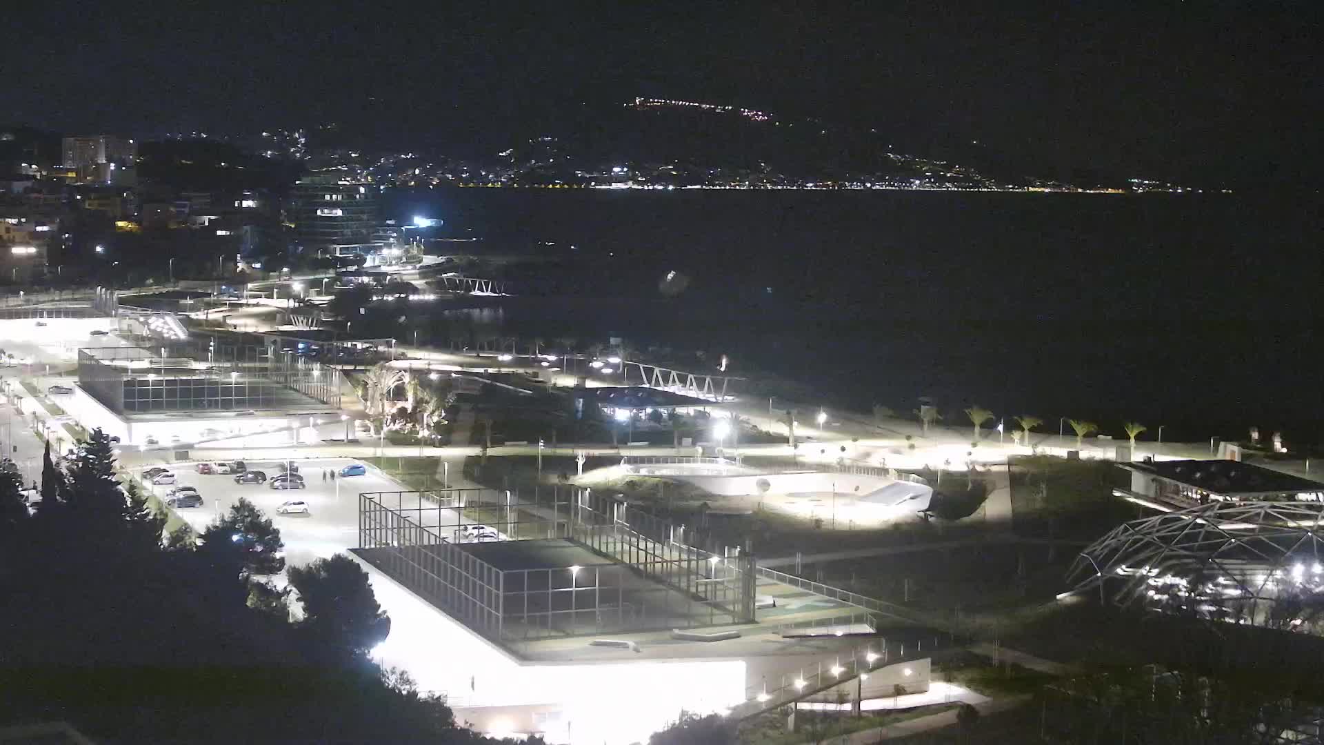 Plage Žnjan et installations sportives – Split