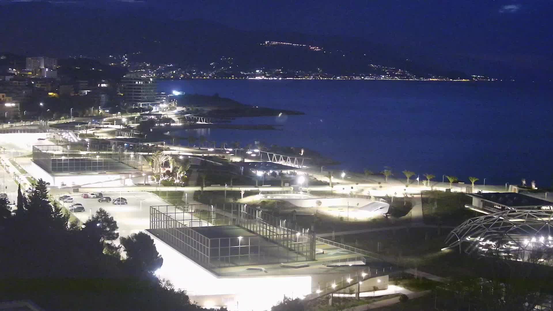 Playa Žnjan e instalaciones deportivas – Split