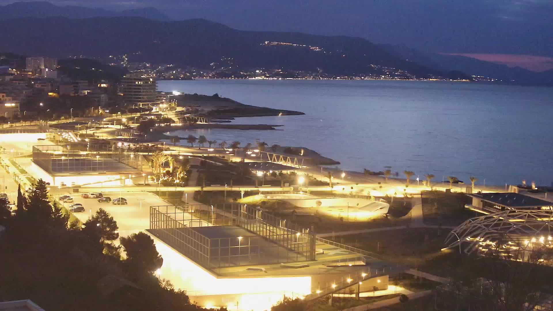 Spiaggia di Žnjan e impianti sportivi – Spalato