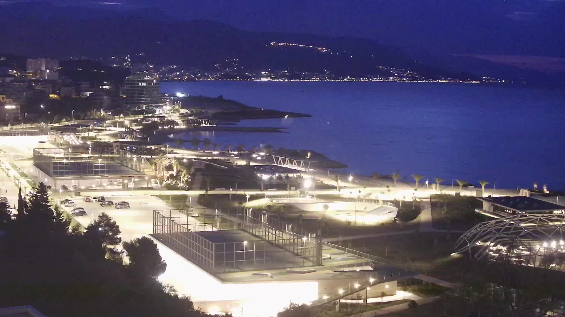 Plage Žnjan et installations sportives – Split