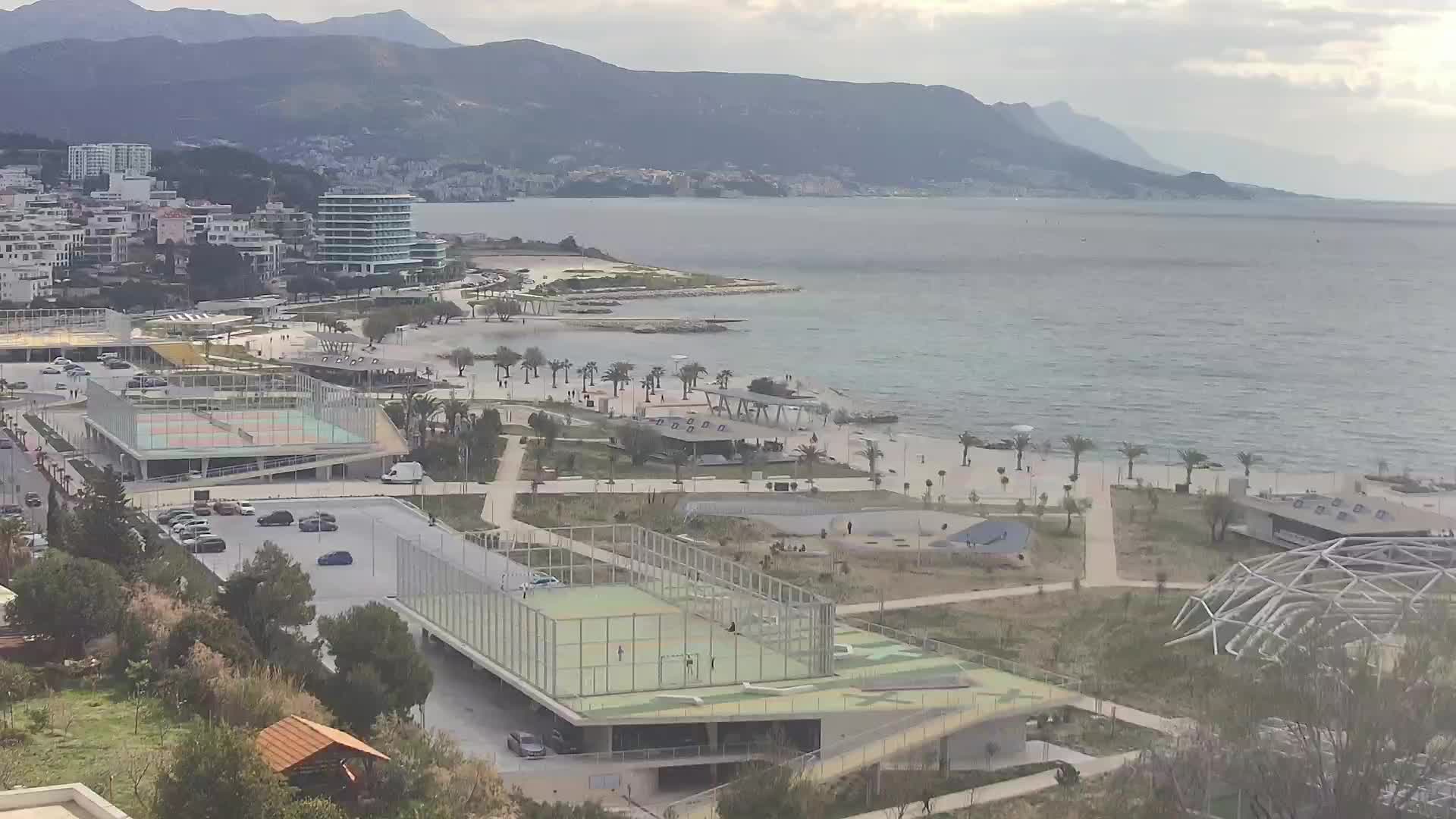 Plage Žnjan et installations sportives – Split