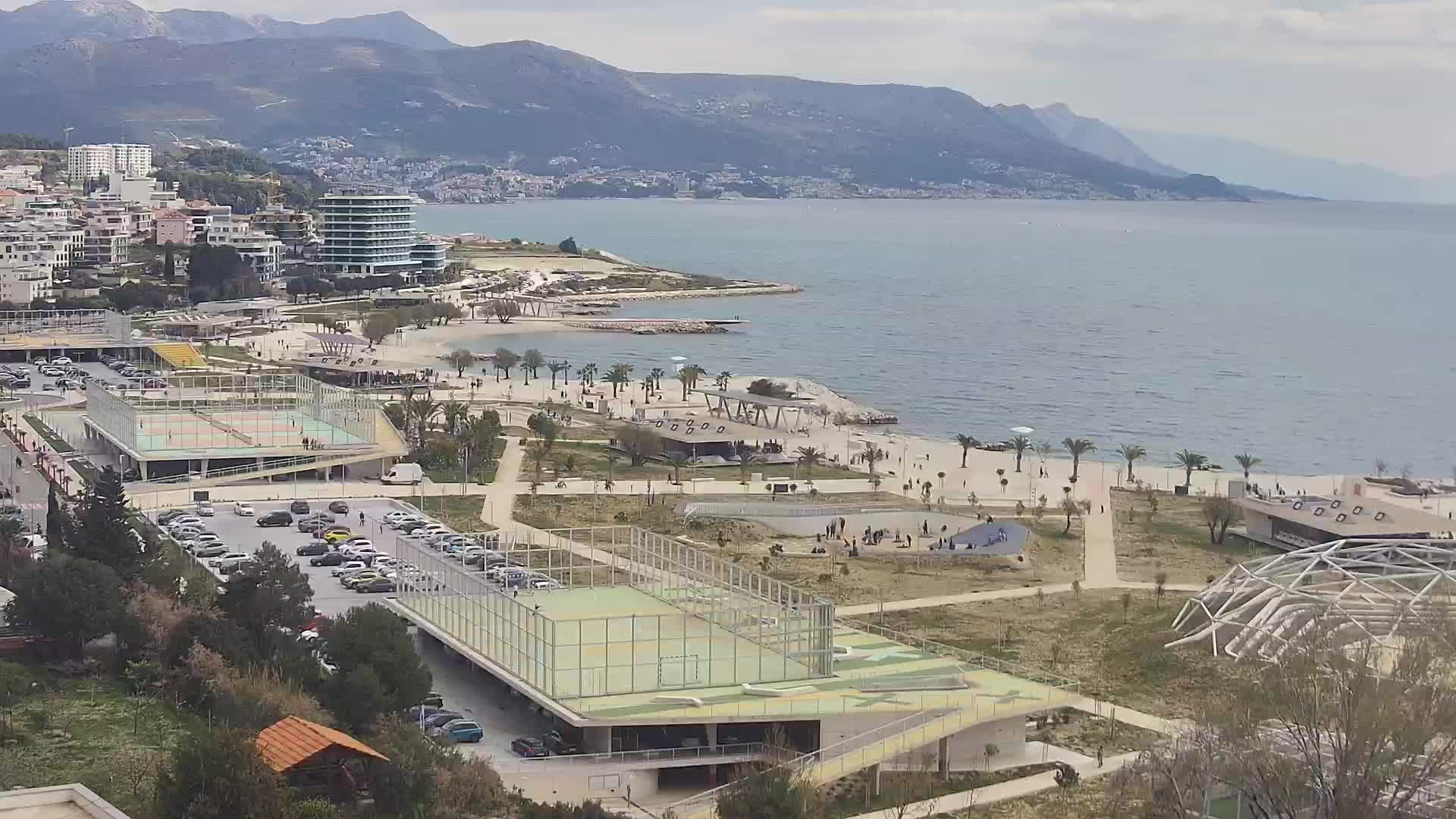Playa Žnjan e instalaciones deportivas – Split