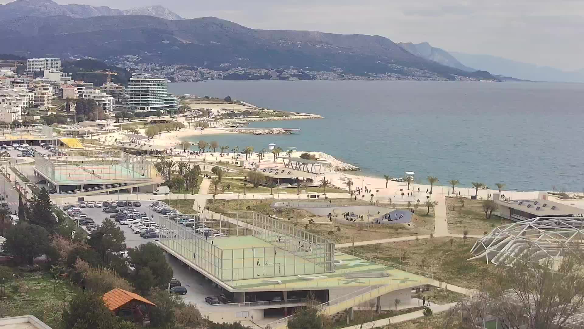 Spiaggia di Žnjan e impianti sportivi – Spalato