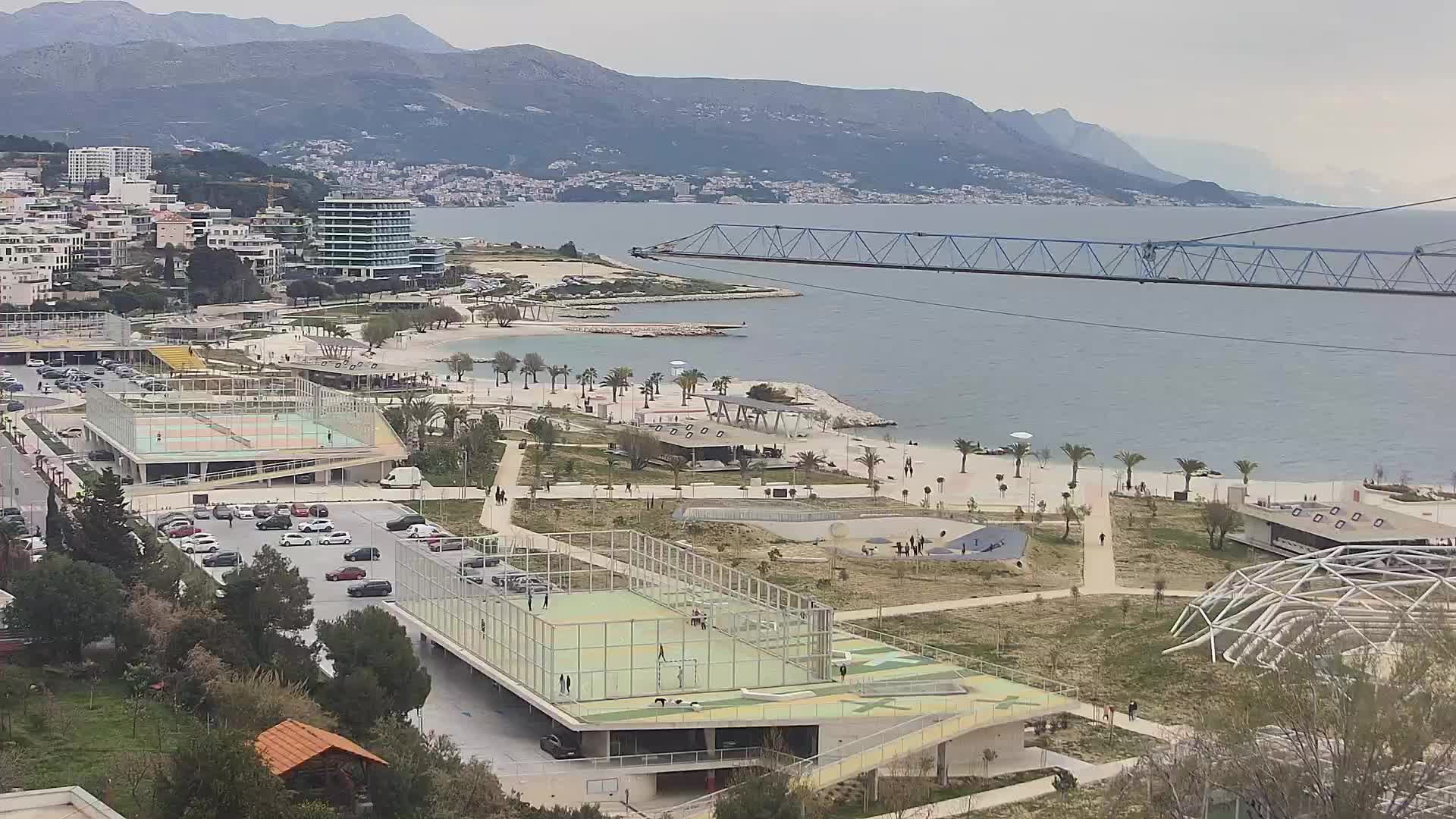 Spiaggia di Žnjan e impianti sportivi – Spalato