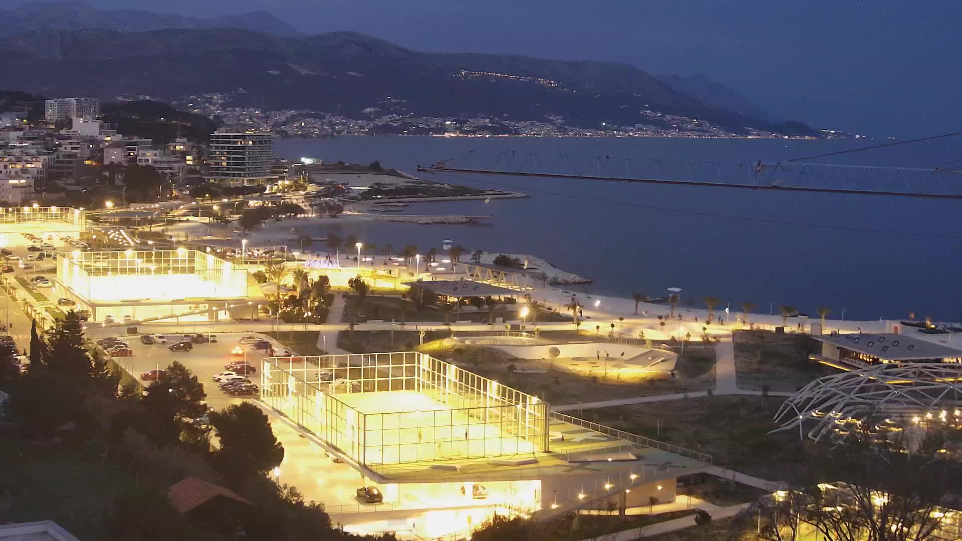 Spiaggia di Žnjan e impianti sportivi – Spalato