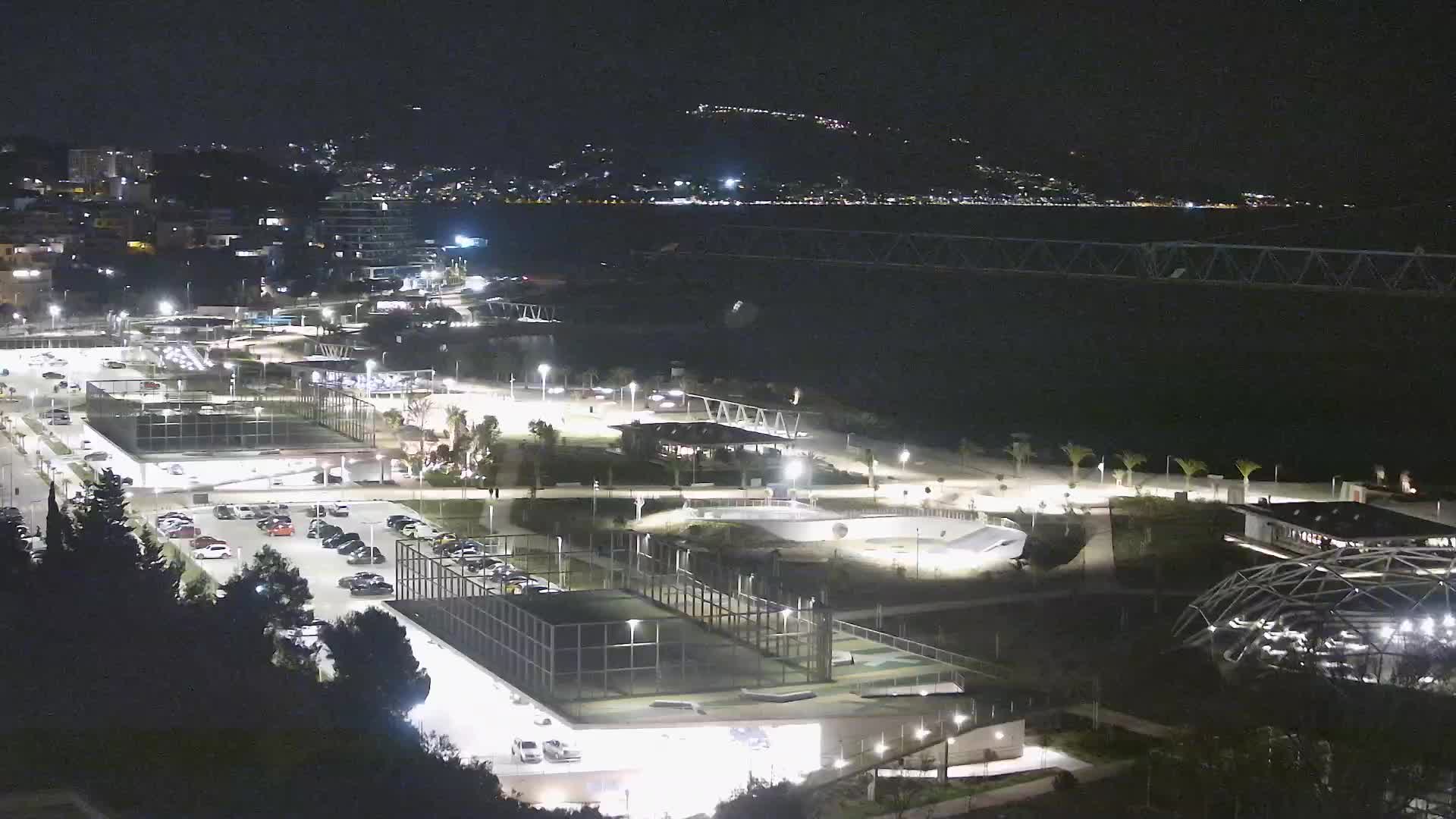 Plage Žnjan et installations sportives – Split