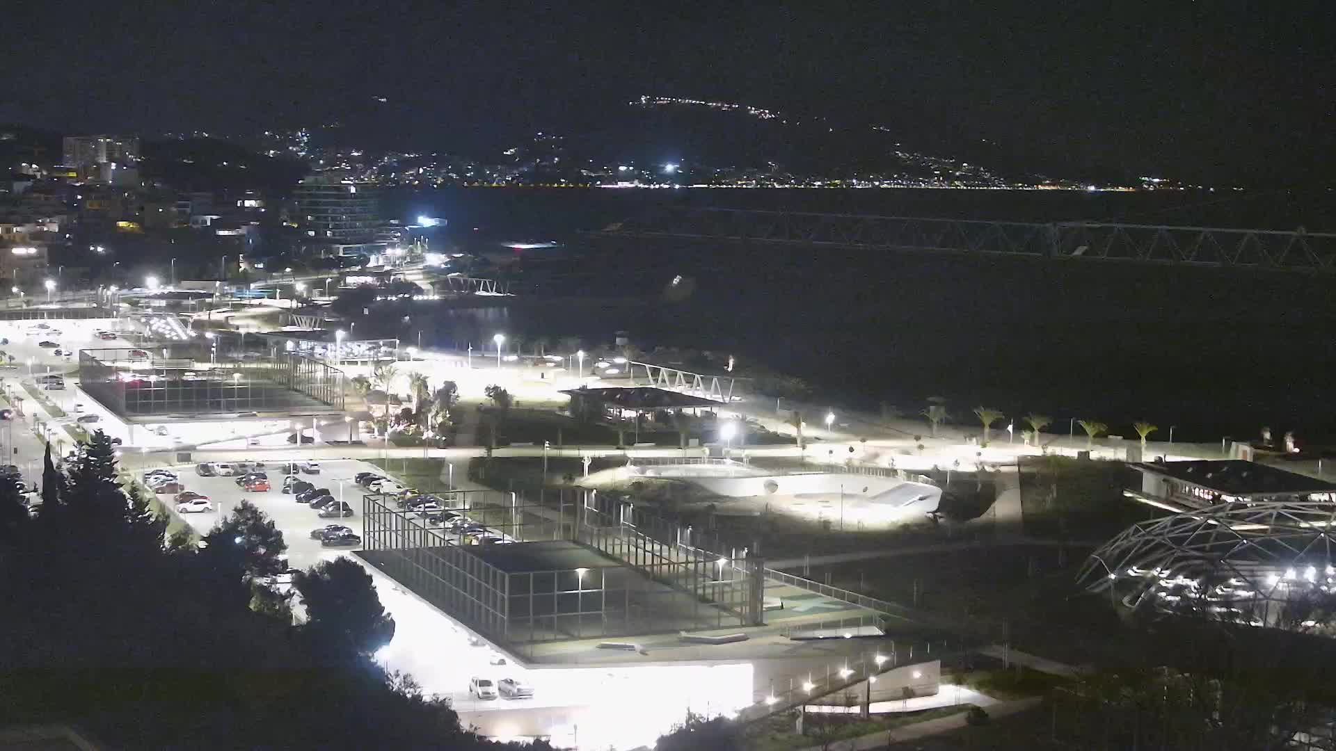 Plage Žnjan et installations sportives – Split