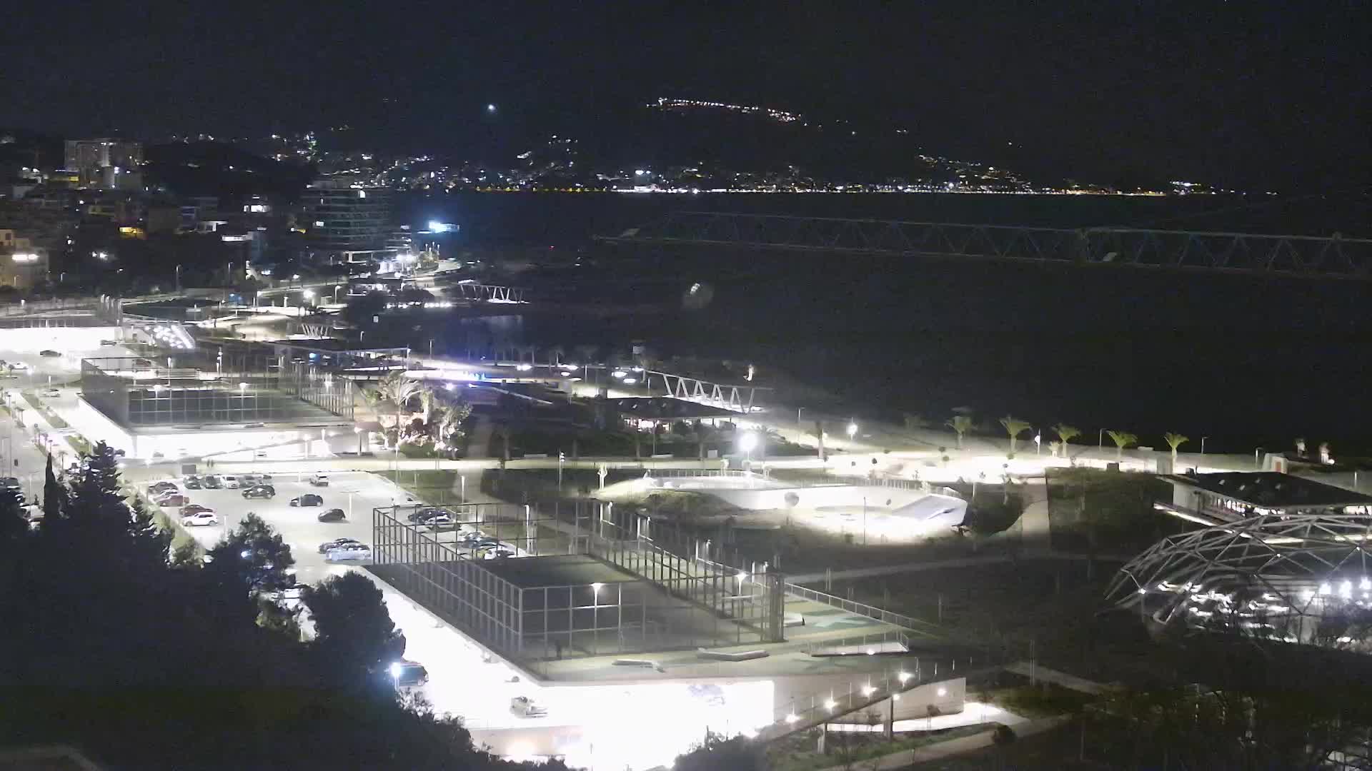 Plage Žnjan et installations sportives – Split