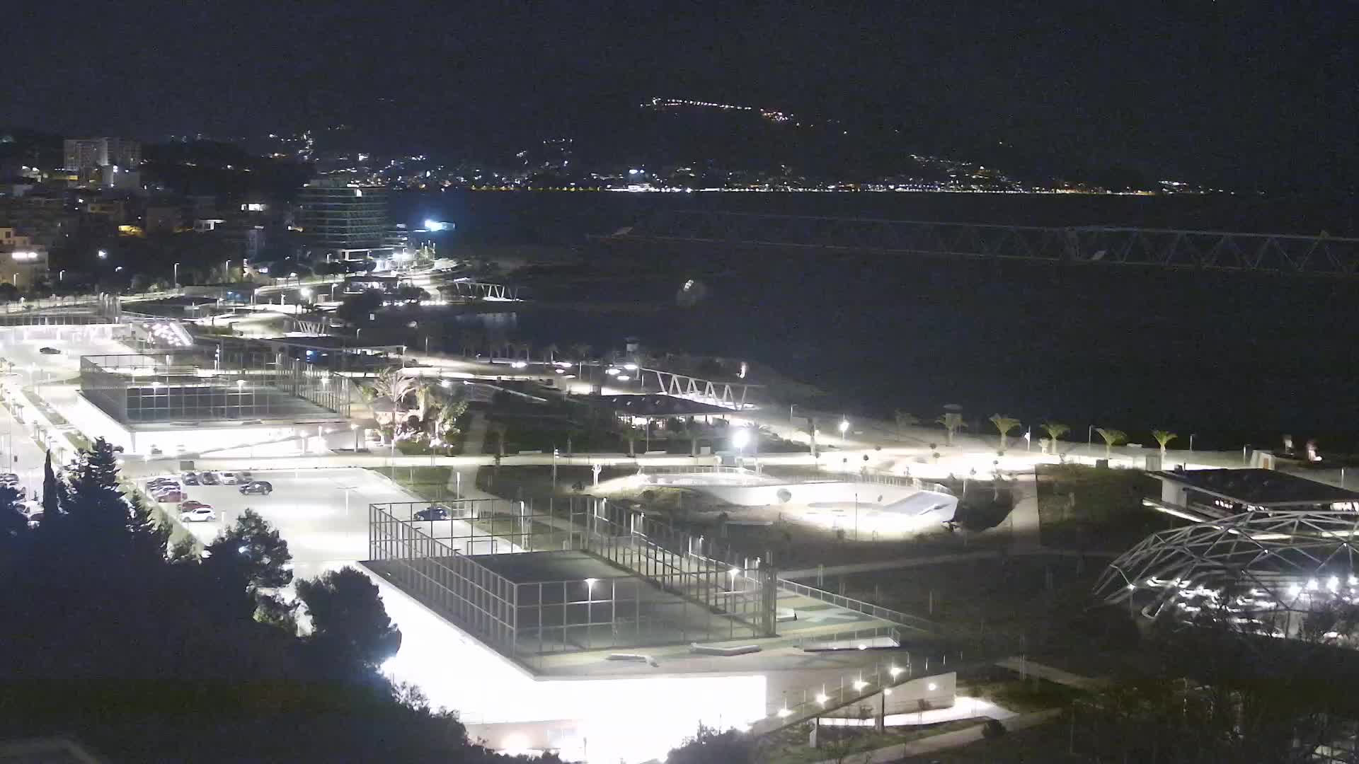 Plage Žnjan et installations sportives – Split