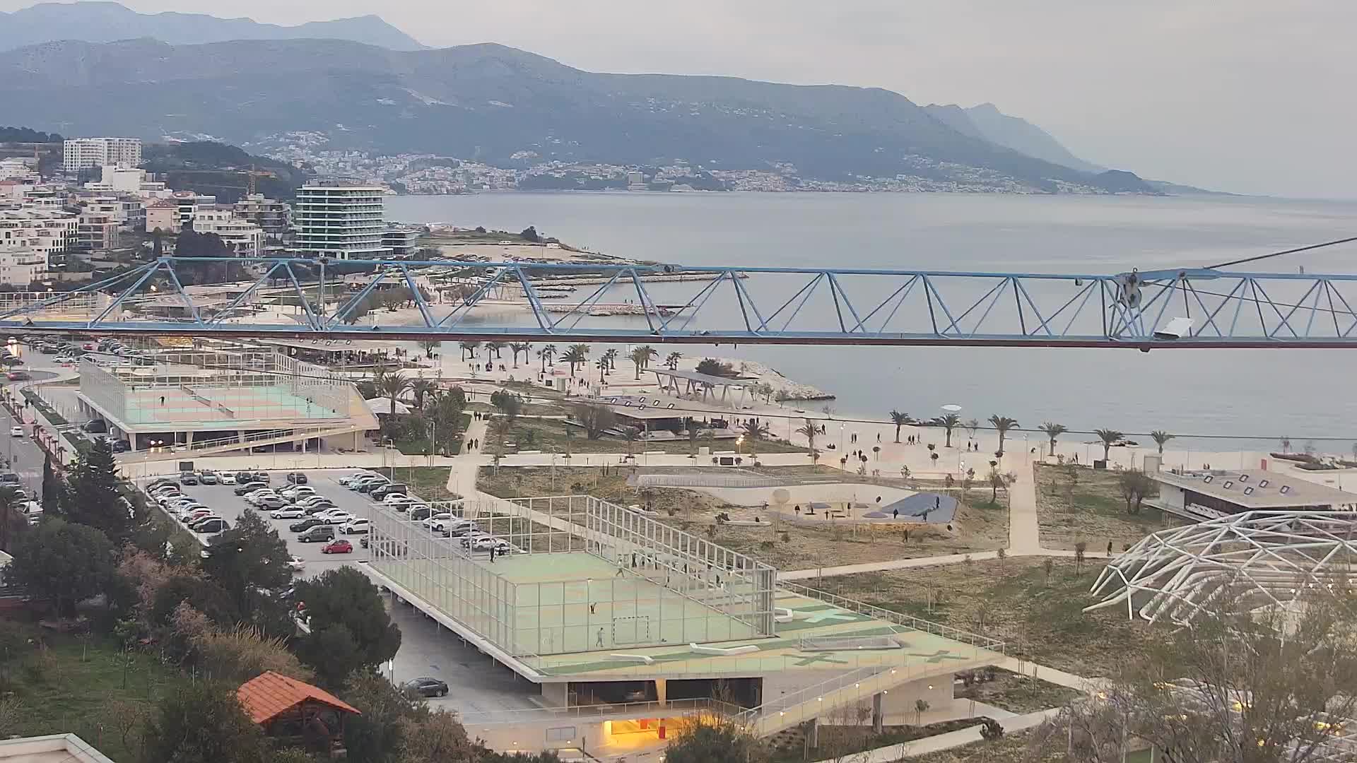 Plaža Žnjan in športni objekti – Split