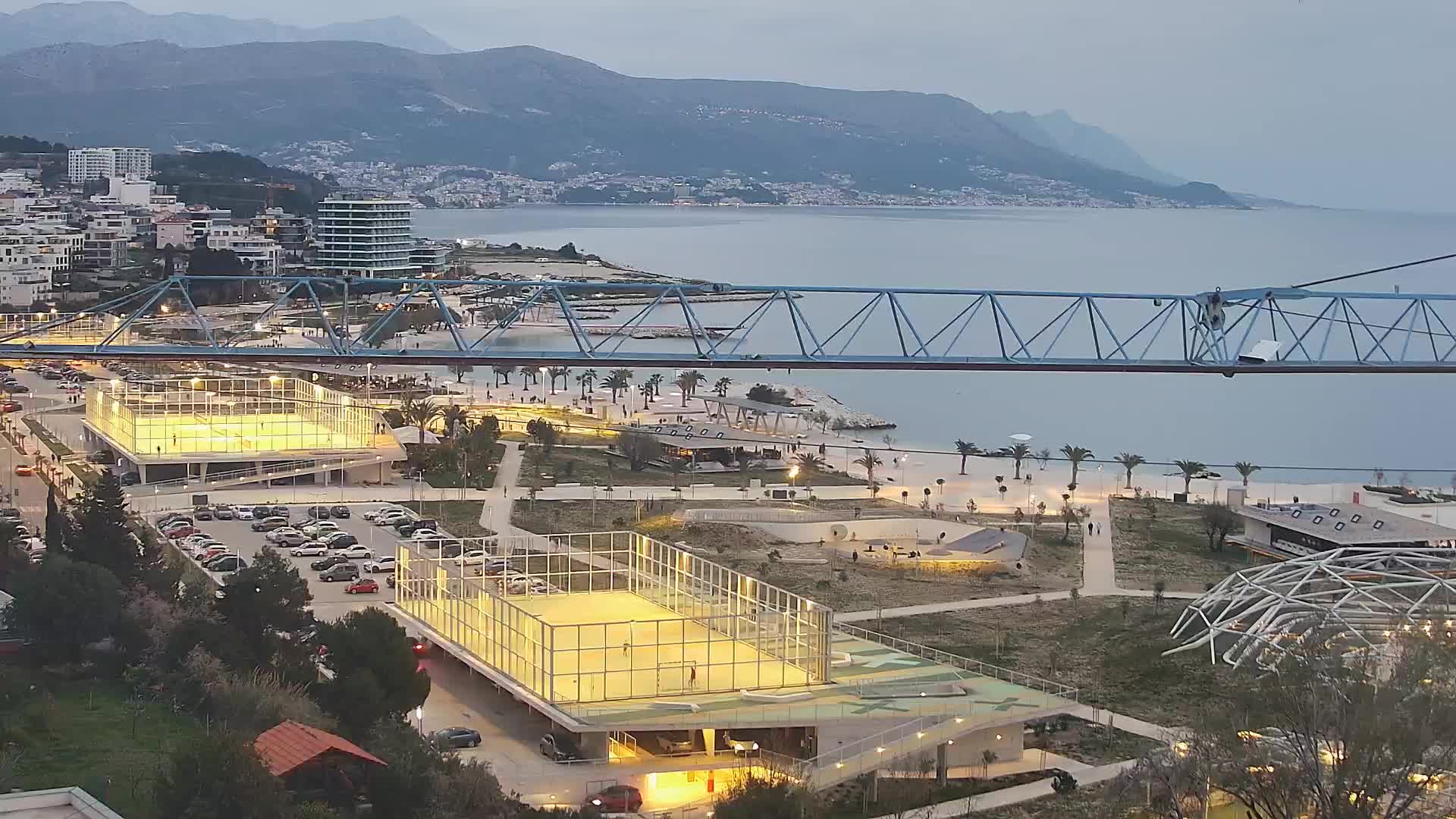 Žnjan beach and sports facilities – Split