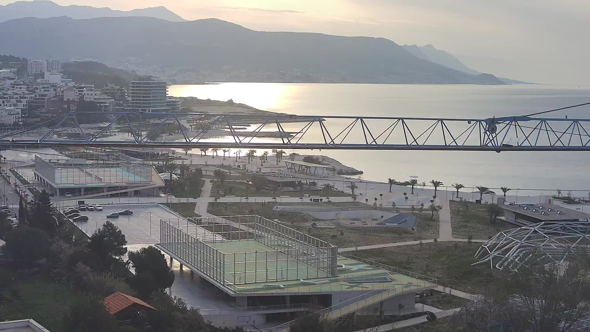 Playa Žnjan e instalaciones deportivas – Split