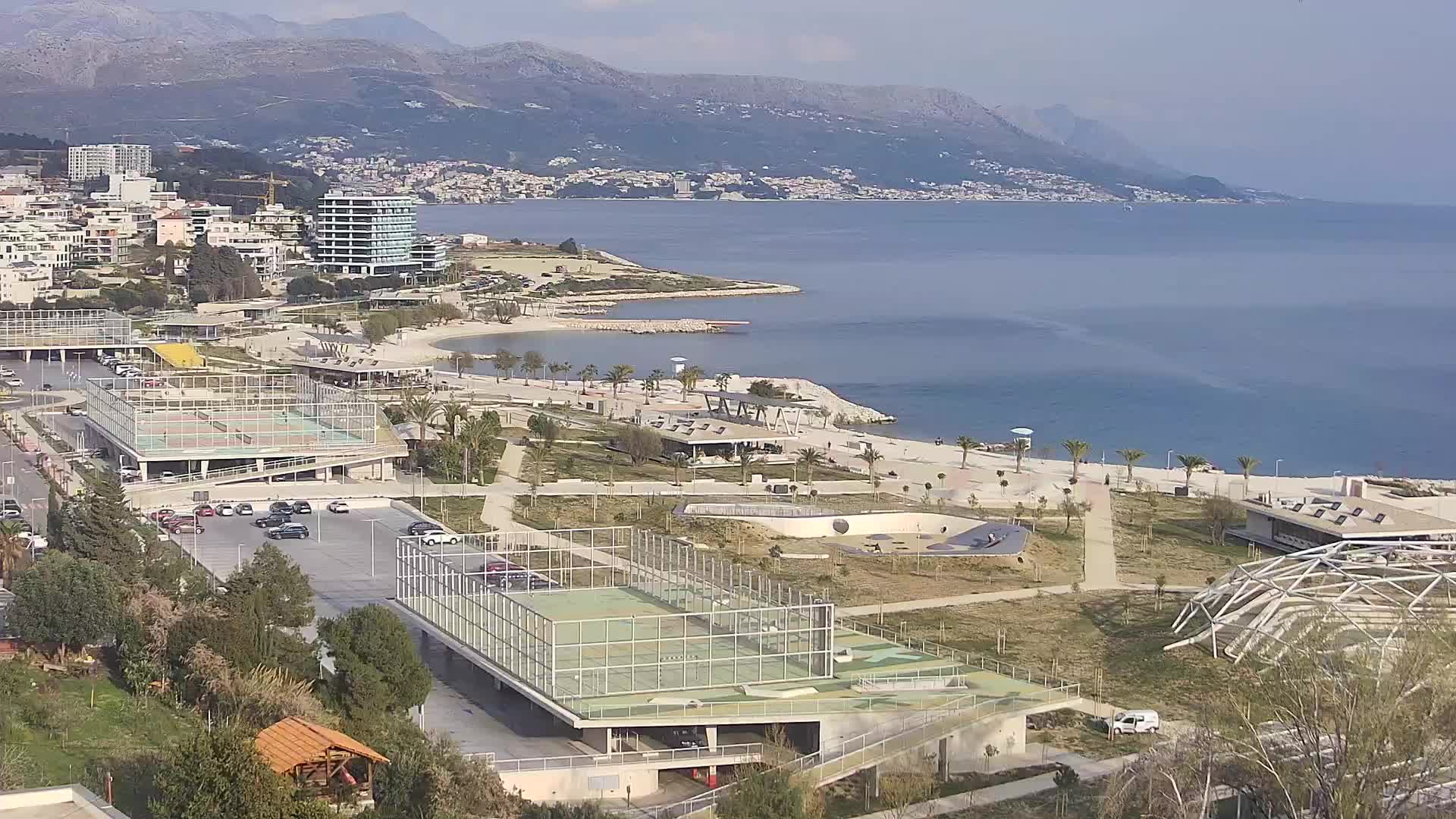 Playa Žnjan e instalaciones deportivas – Split
