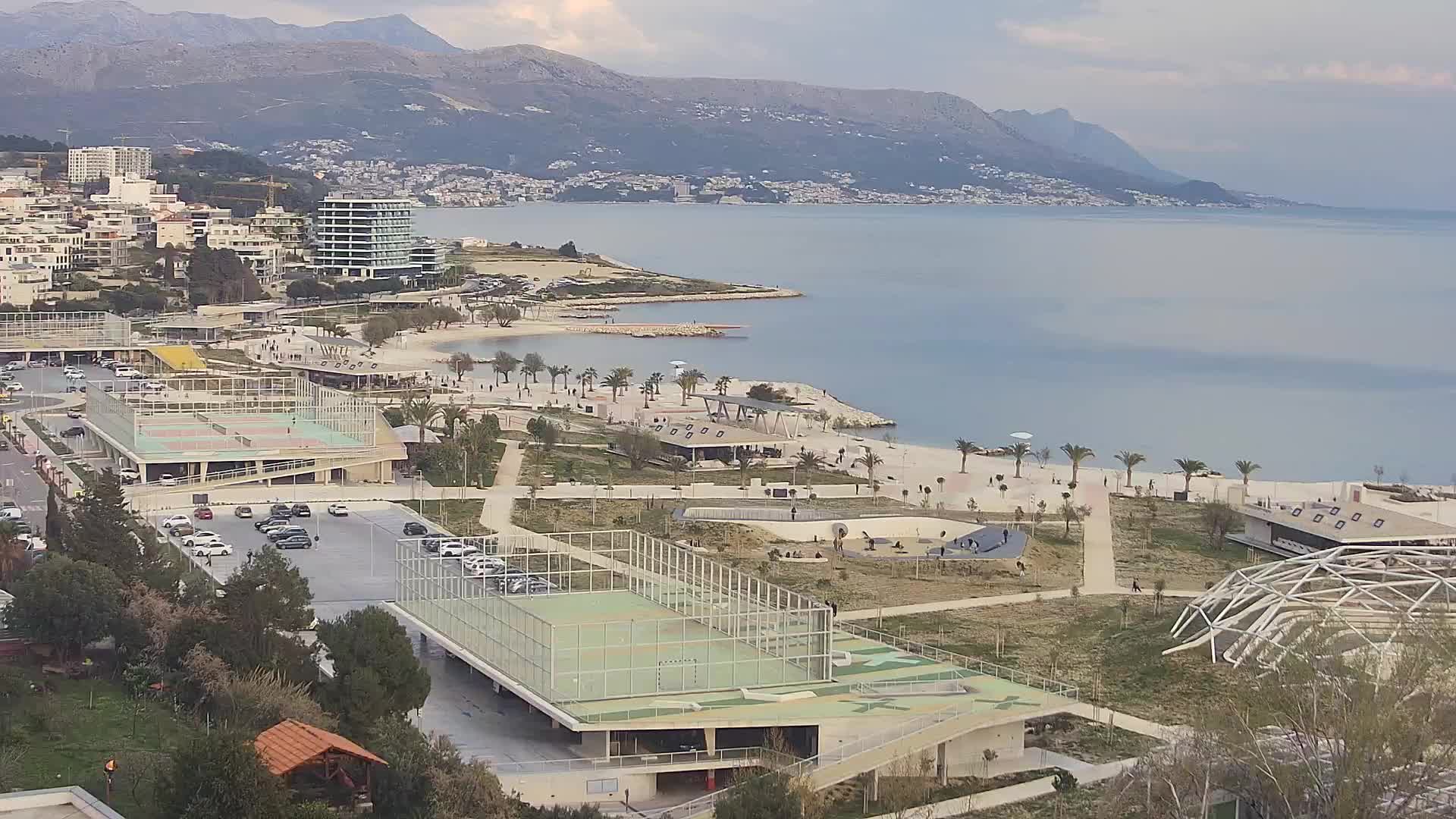 Plaža Žnjan in športni objekti – Split