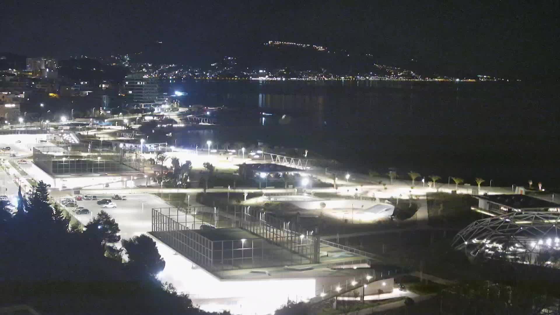 Plage Žnjan et installations sportives – Split