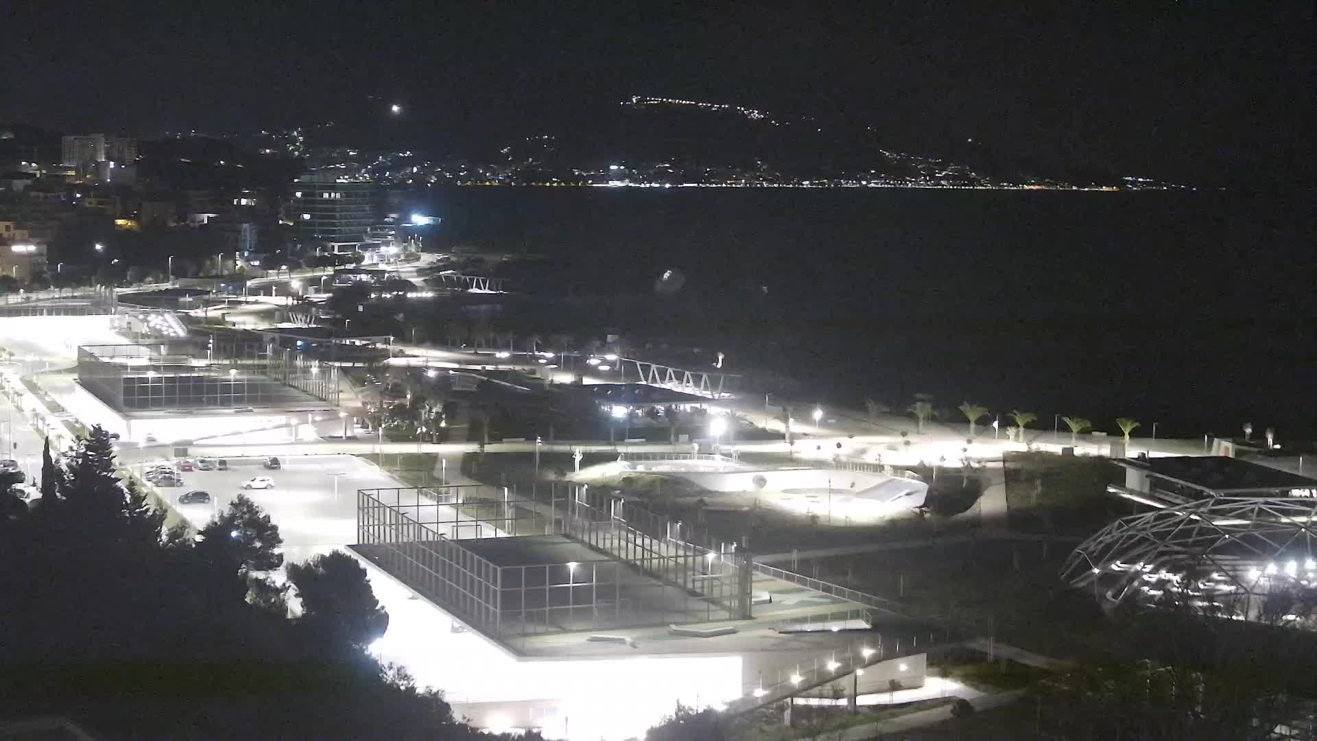 Plage Žnjan et installations sportives – Split