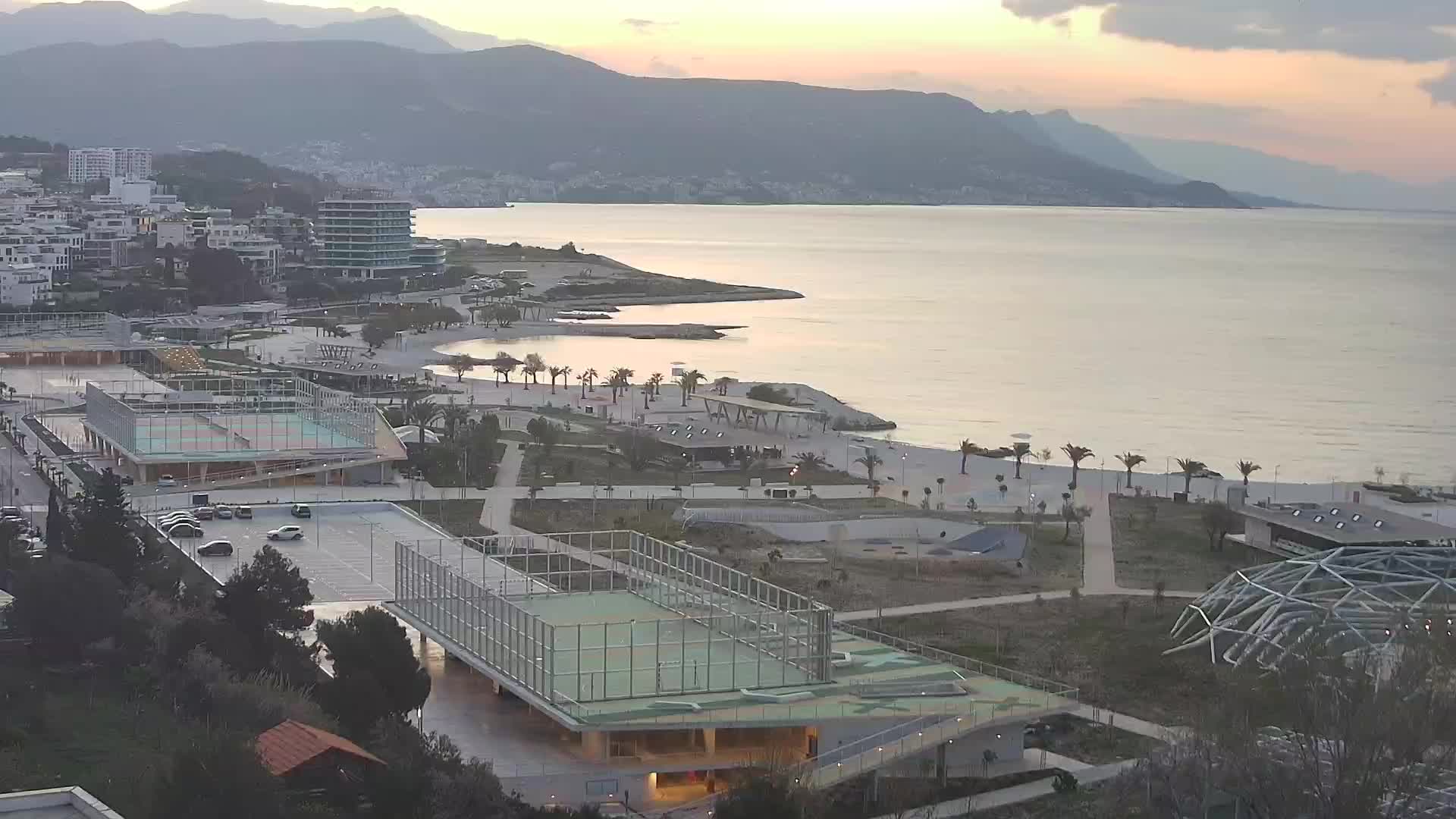 Plage Žnjan et installations sportives – Split