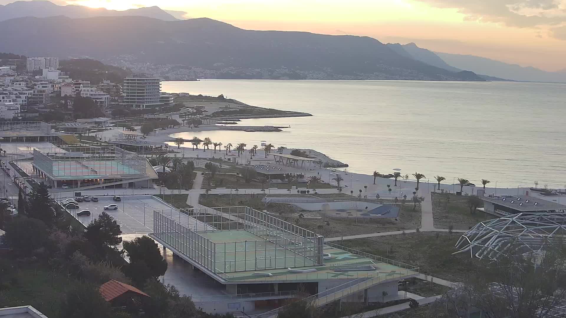 Spiaggia di Žnjan e impianti sportivi – Spalato