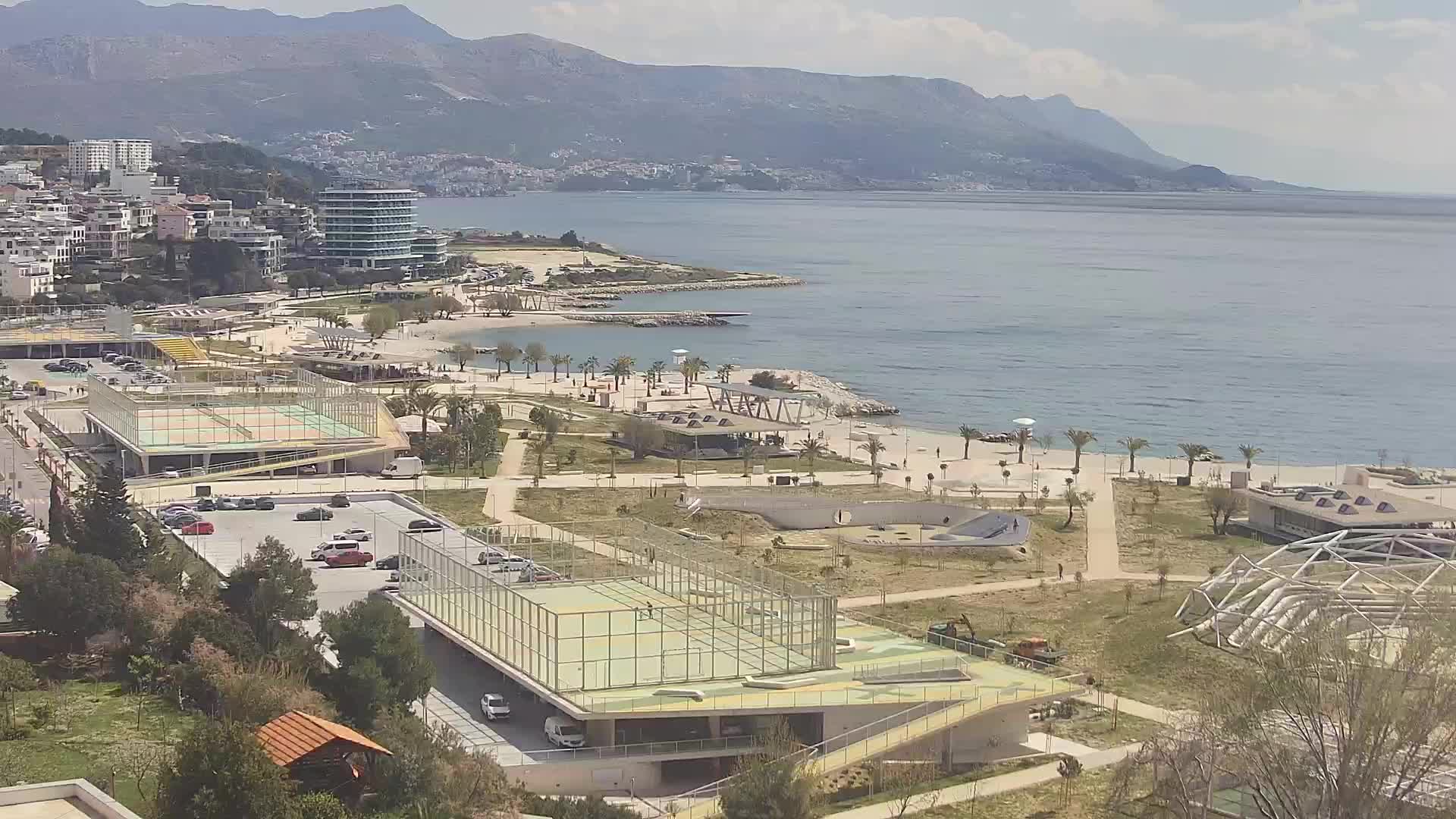 Playa Žnjan e instalaciones deportivas – Split