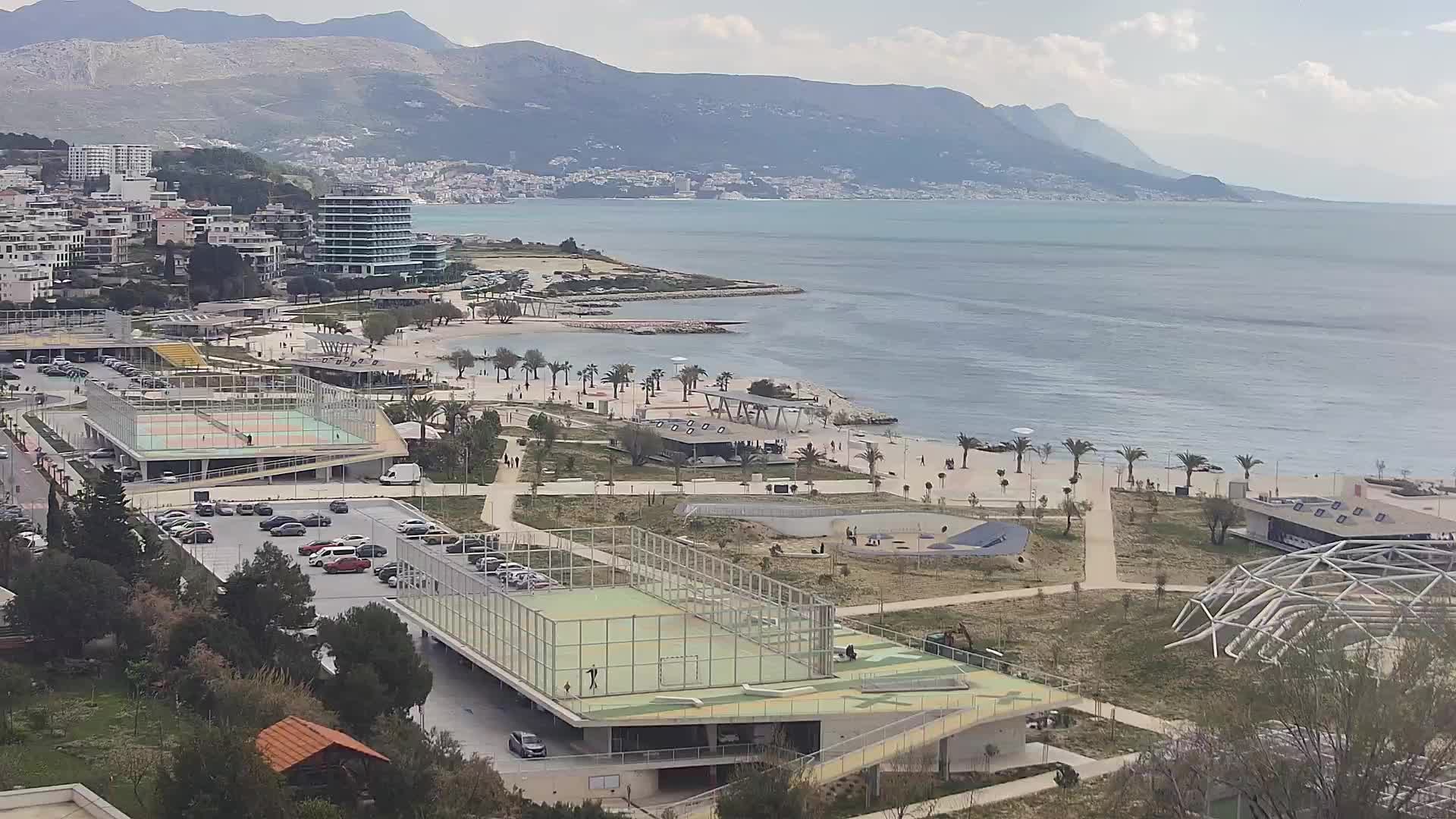 Playa Žnjan e instalaciones deportivas – Split