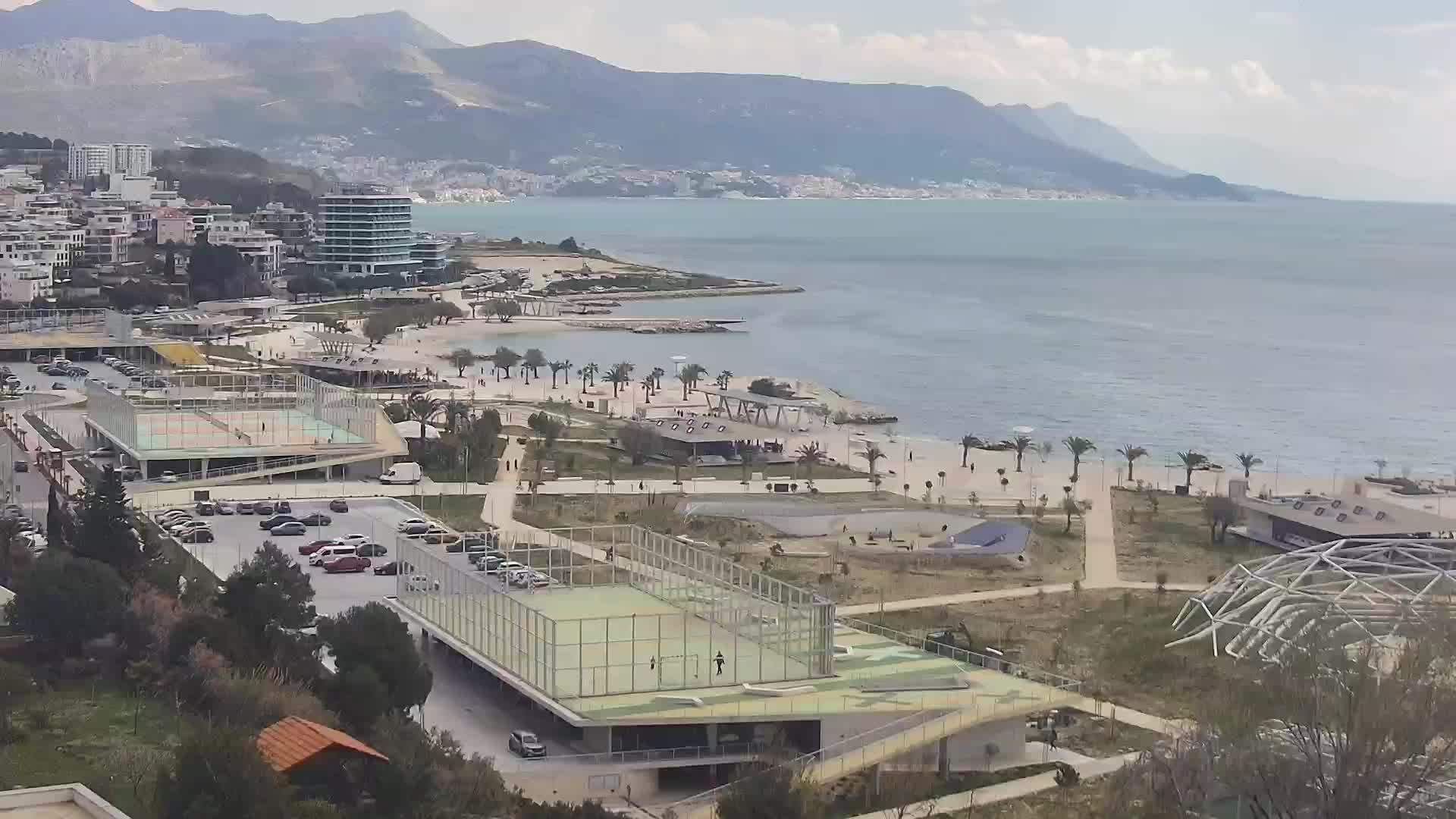 Playa Žnjan e instalaciones deportivas – Split
