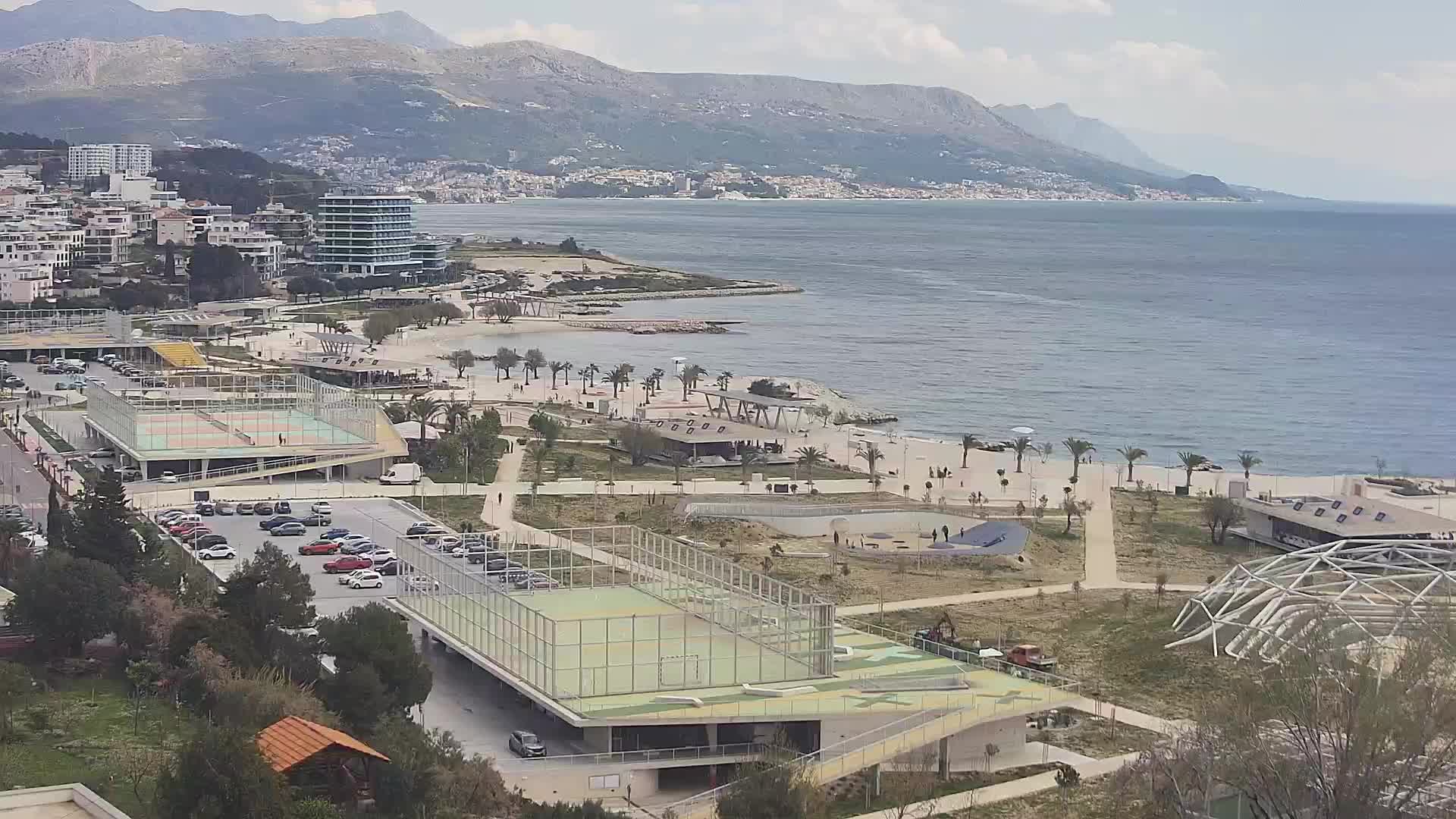 Plage Žnjan et installations sportives – Split