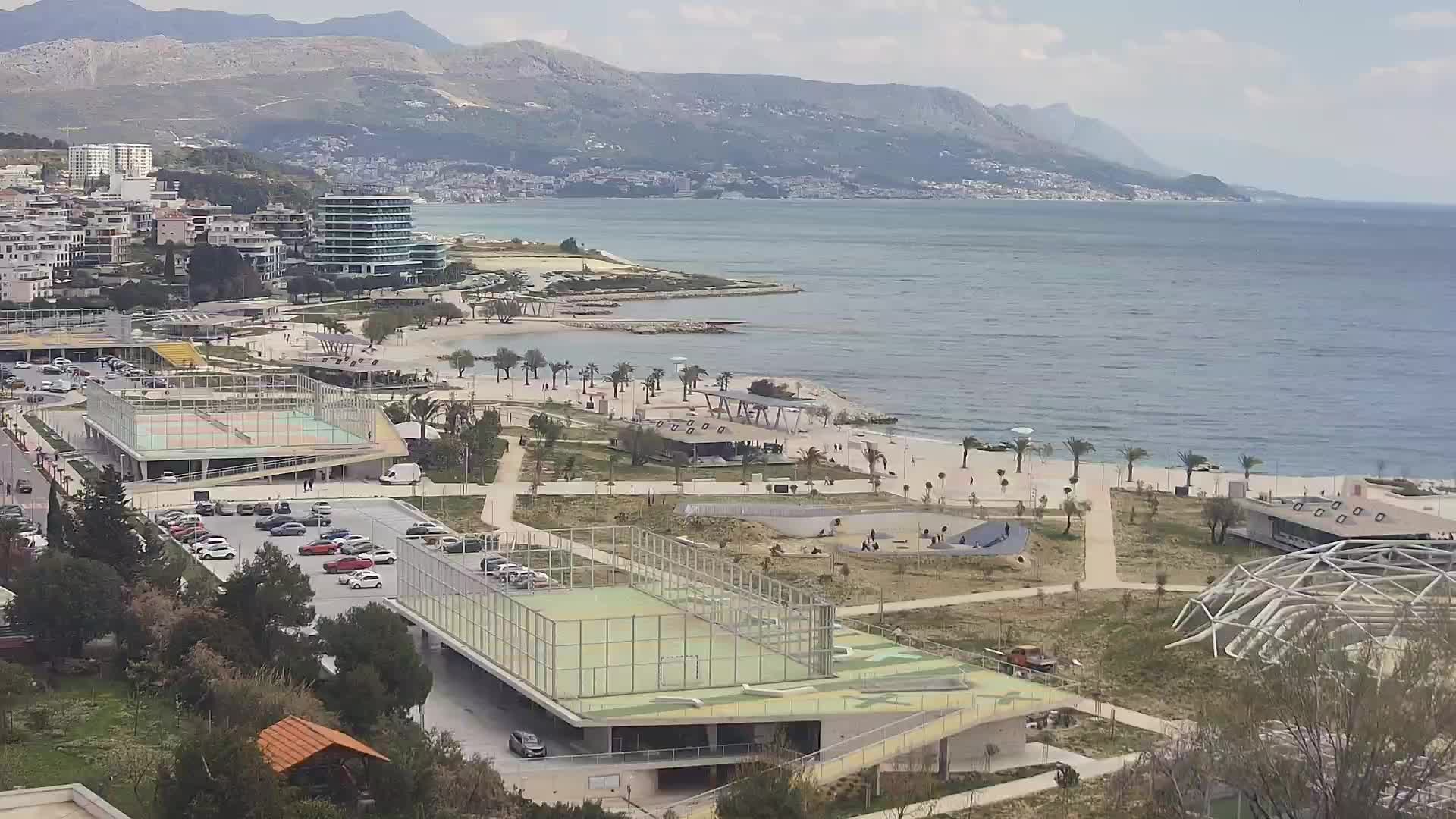 Spiaggia di Žnjan e impianti sportivi – Spalato