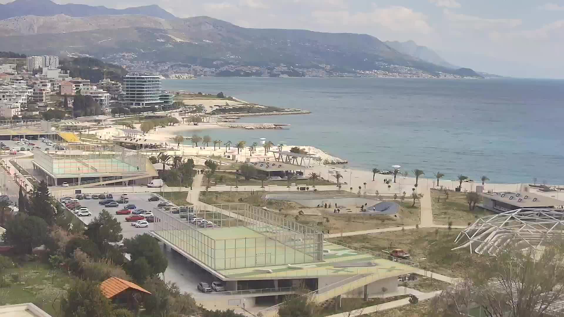 Plage Žnjan et installations sportives – Split