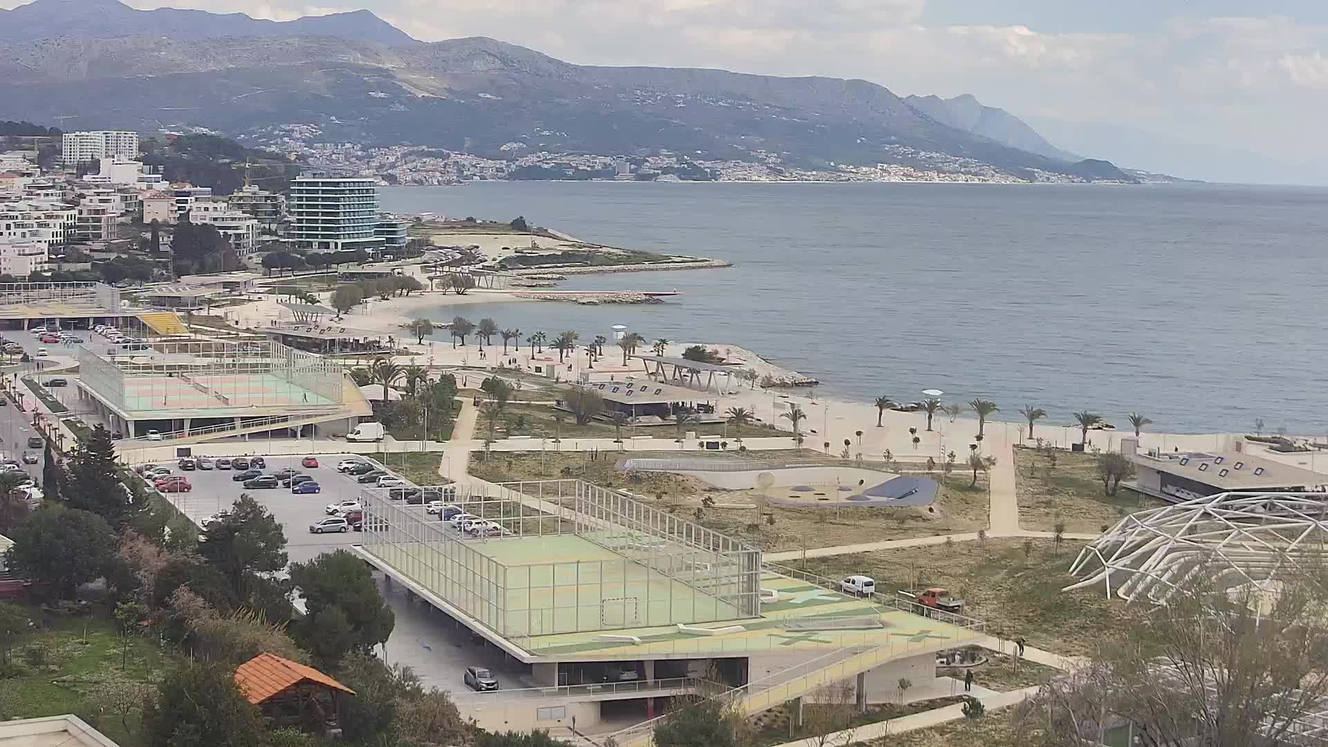 Playa Žnjan e instalaciones deportivas – Split