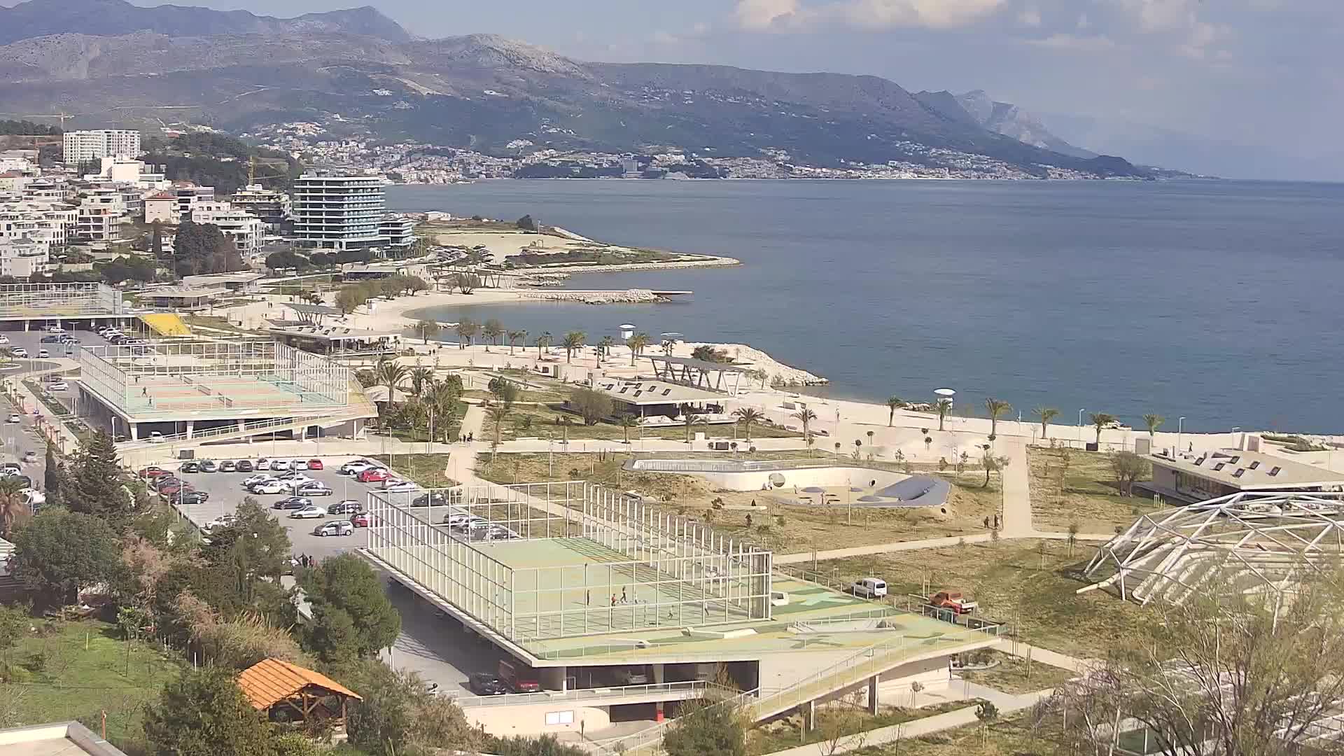 Playa Žnjan e instalaciones deportivas – Split