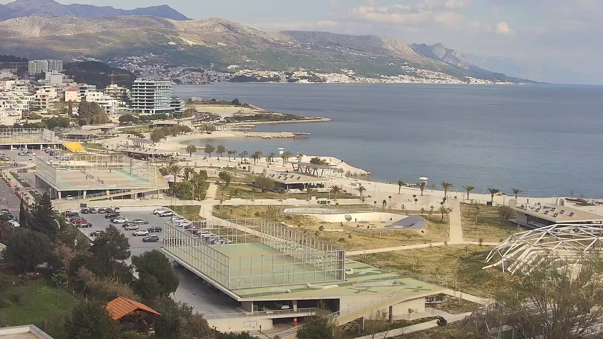 Spiaggia di Žnjan e impianti sportivi – Spalato
