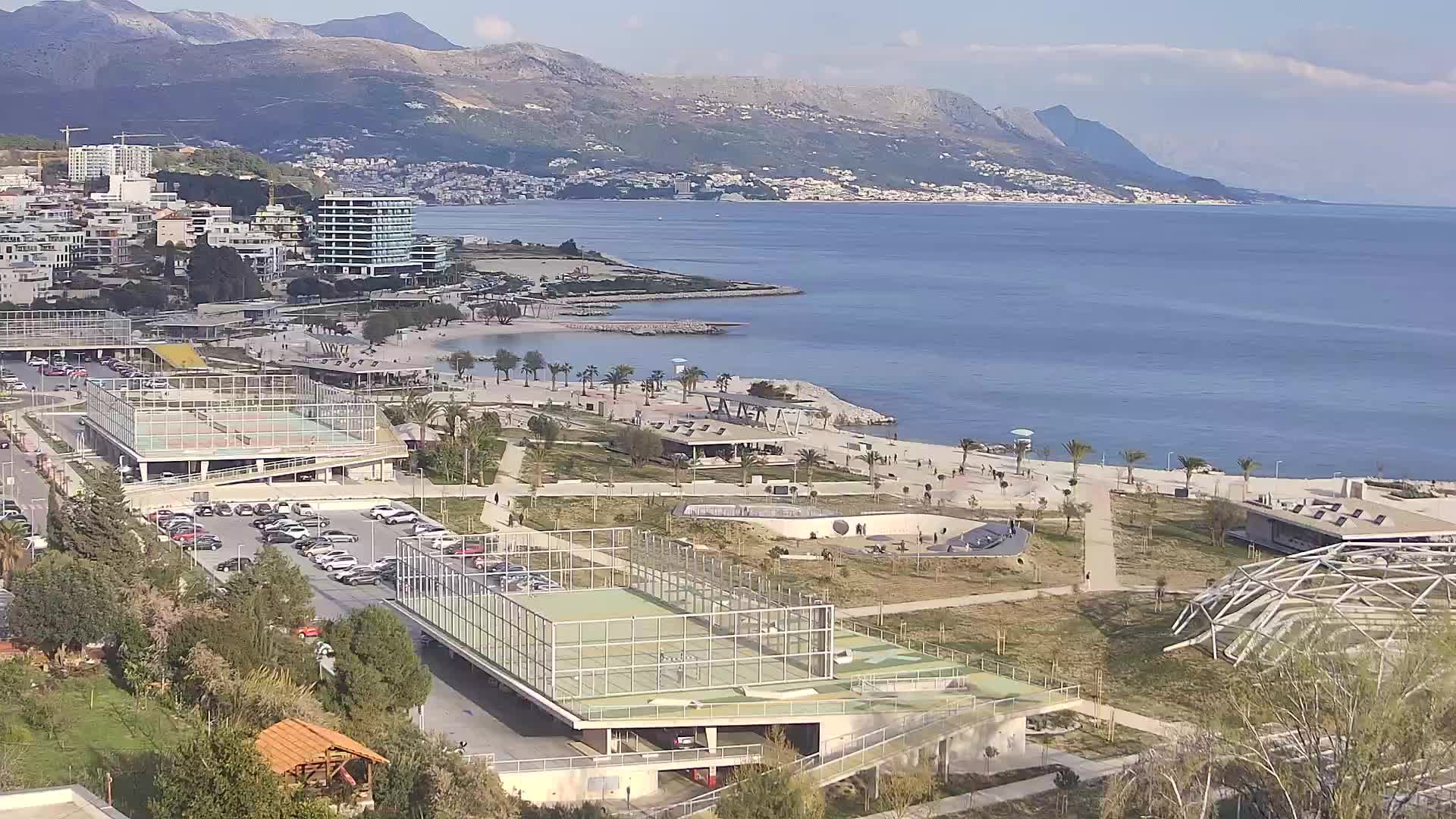 Playa Žnjan e instalaciones deportivas – Split