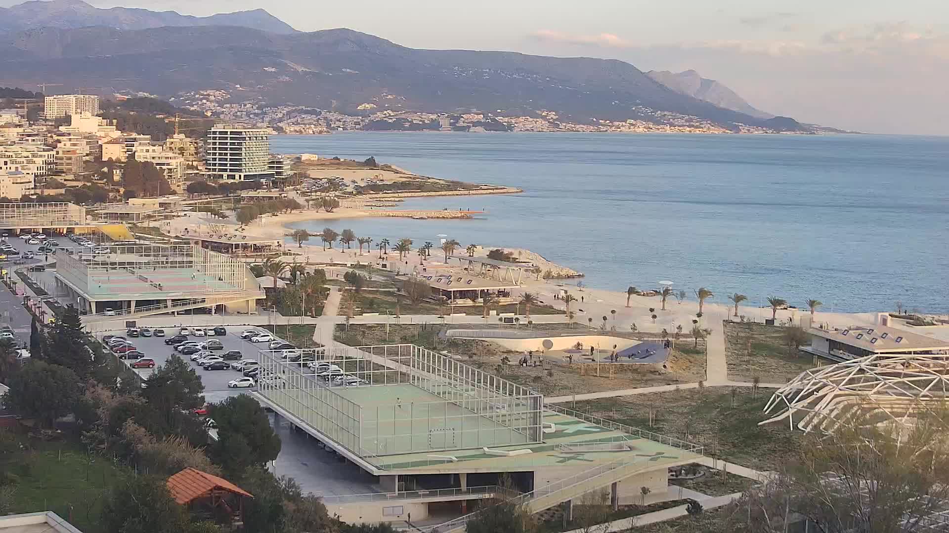 Spiaggia di Žnjan e impianti sportivi – Spalato
